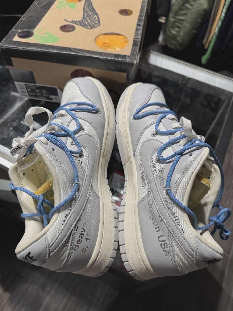 Nike Dunk Low Off-White Lot 5 • Pre-Owned [5300] 4