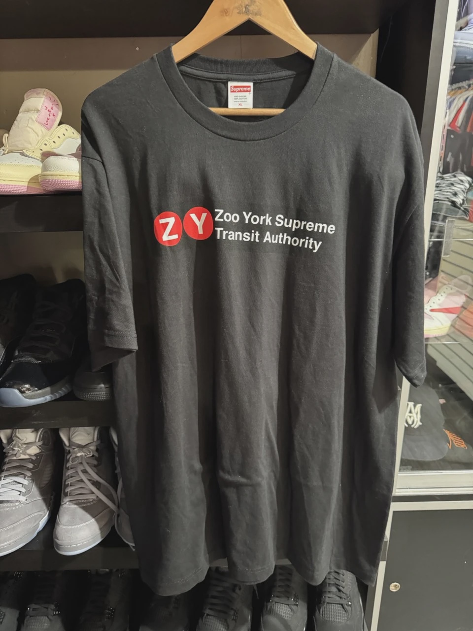 Supreme Zoo York Transit Tee Black • Pre-Owned [6016]