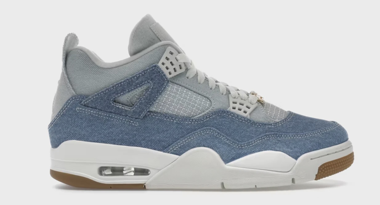 Air Jordan 4 Retro TEX Denim Worn Blue (Women's) • Brand New [9762]