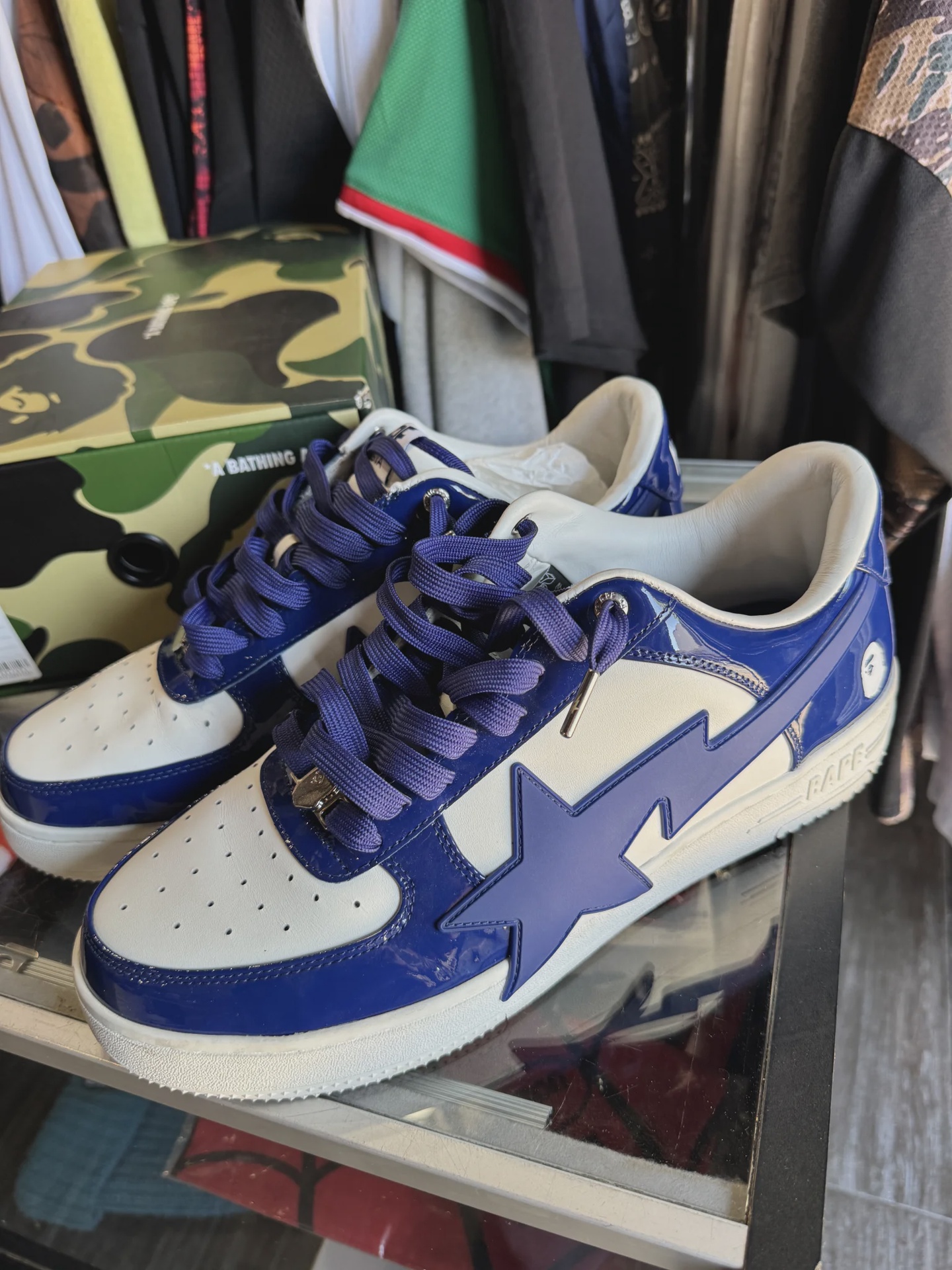 Bape Sta Blue • Pre-Owned [4965] - photo 2