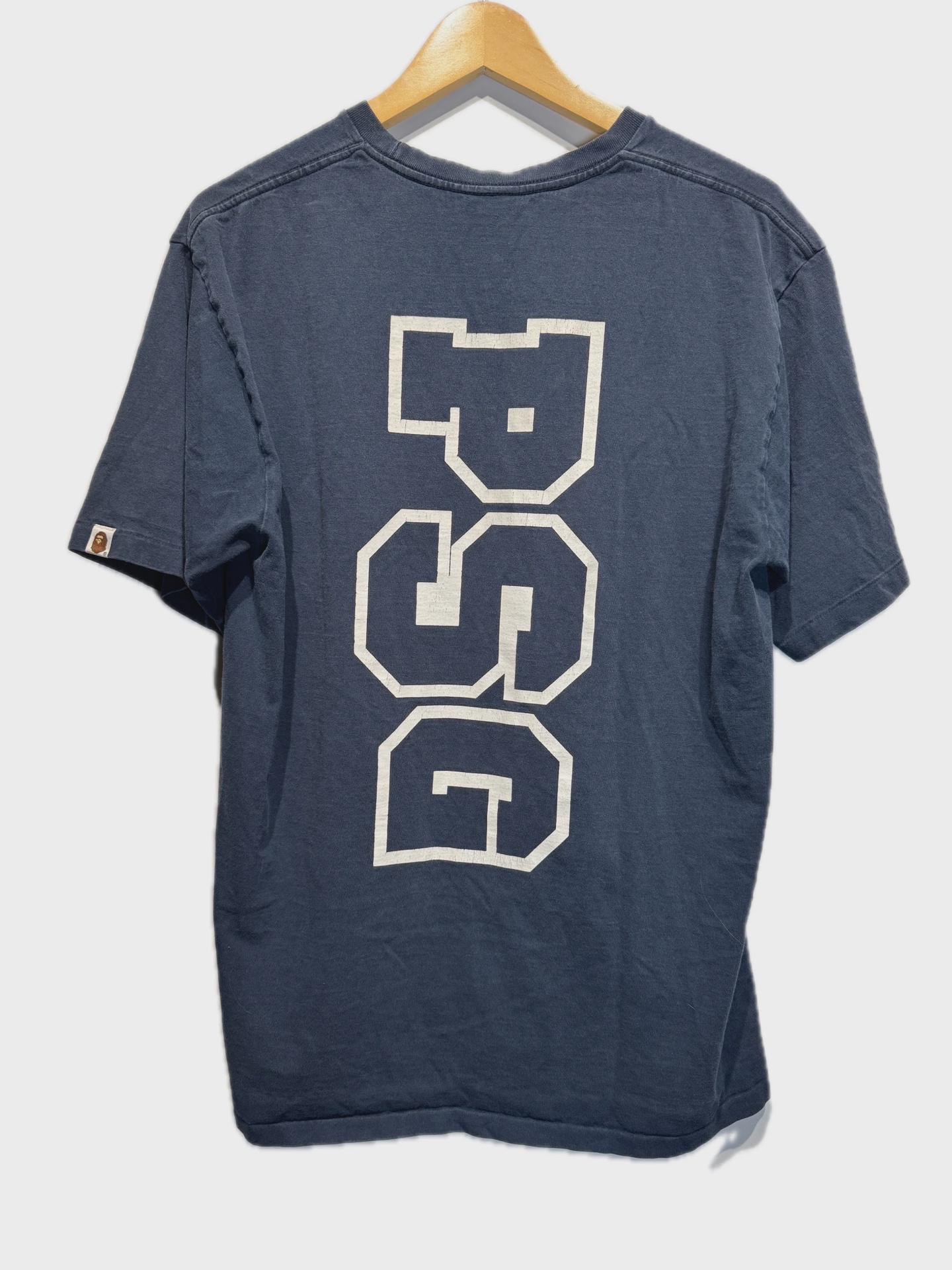 Bape x PSG Shark Tee Navy Blue size XL • Pre-Owned [0752] 2