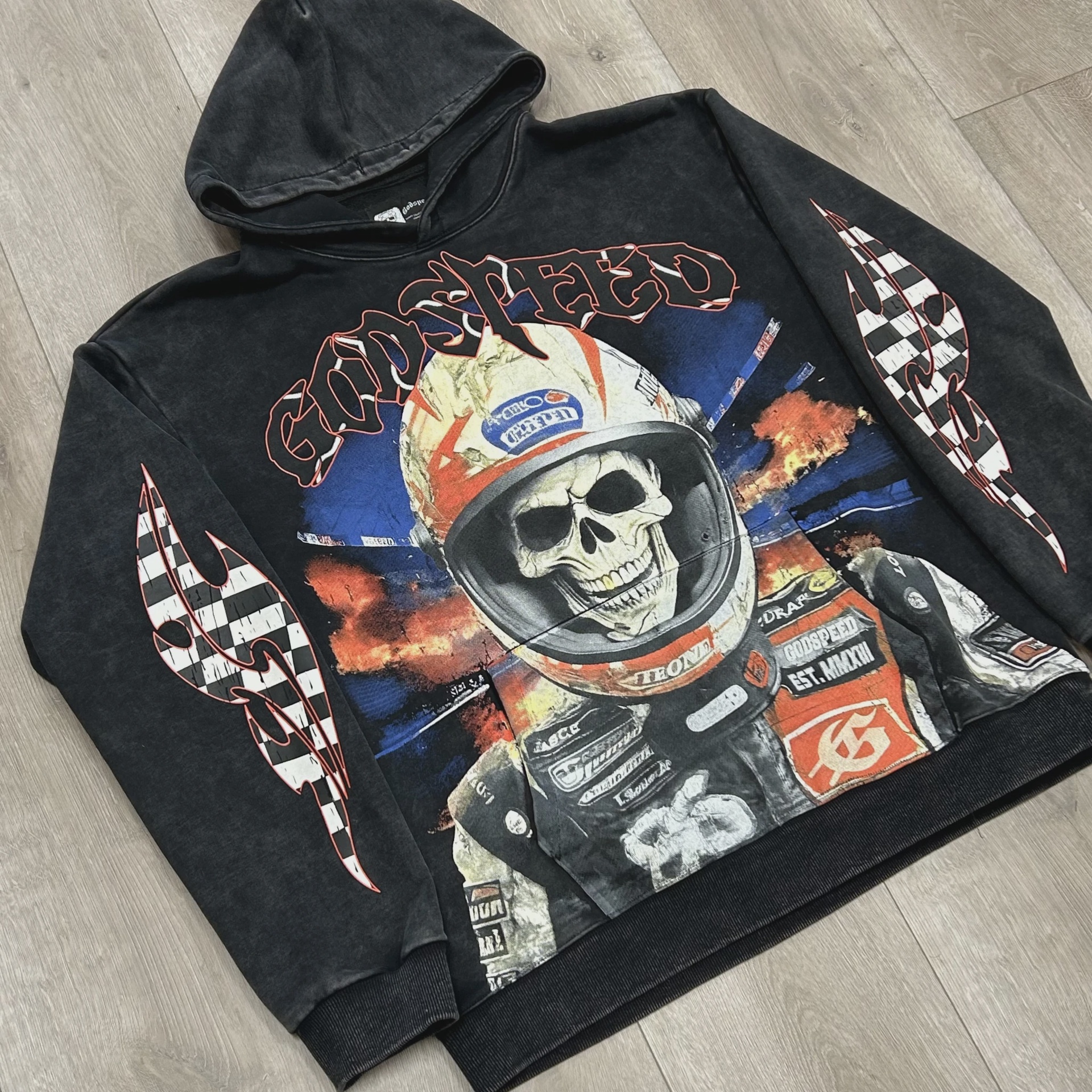 Godspeed racing hoodie • Pre-Owned [3273] 6