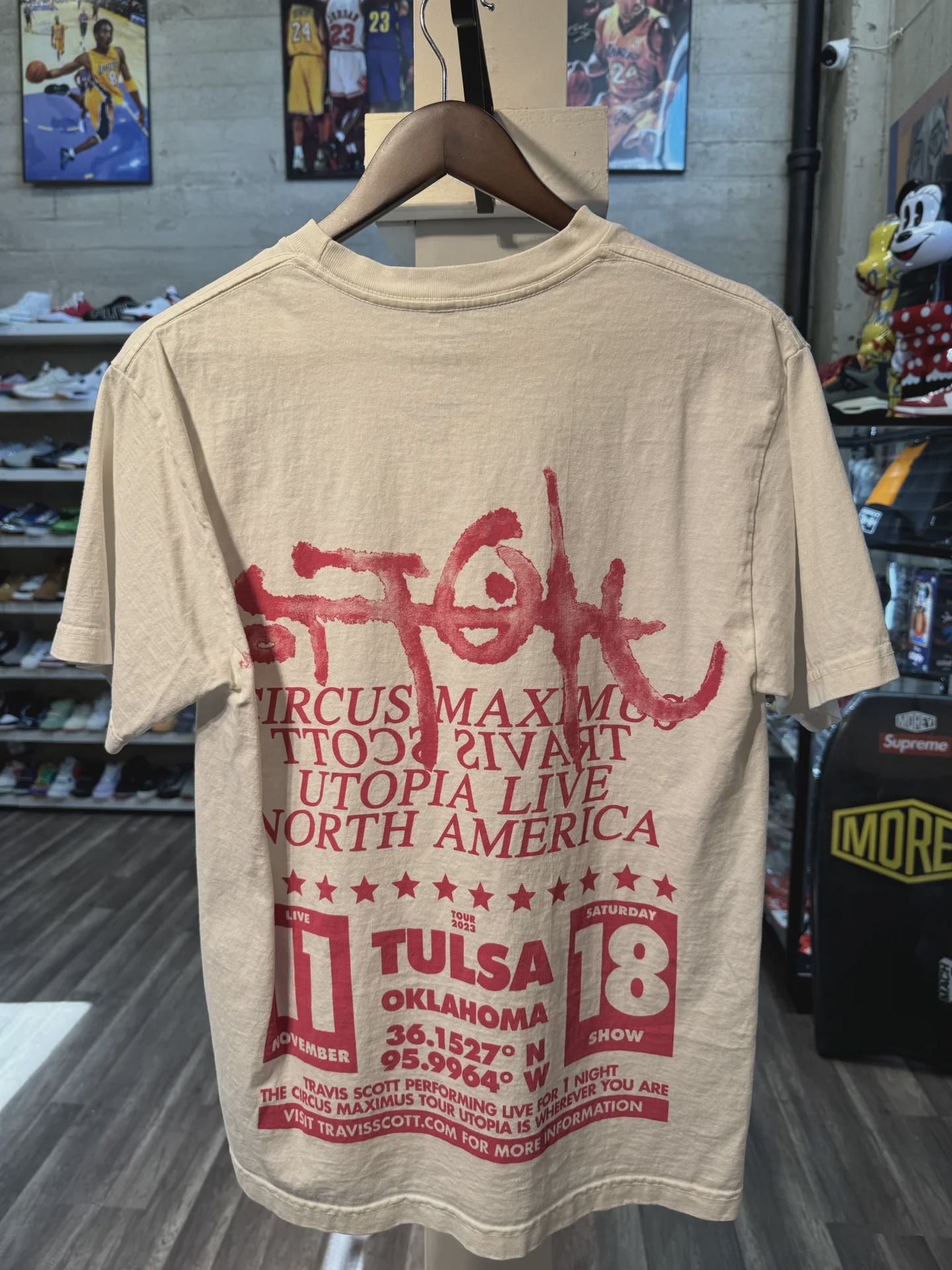 Travis Scott Utopia Circus Maximus Tour M • Pre-Owned [5683] - photo 2