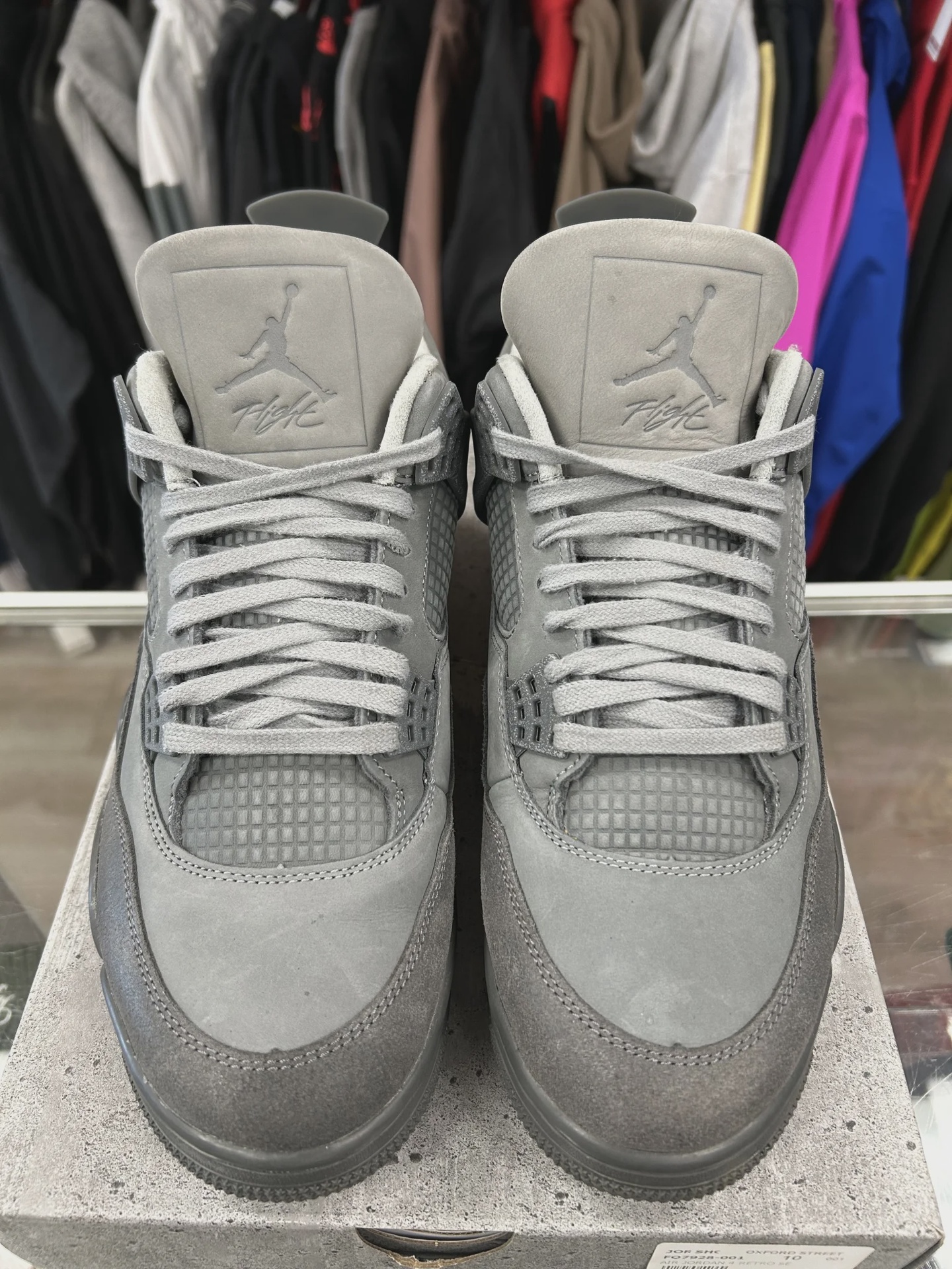Air Jordan 4 Retro SE Paris Olympics Wet Cement • Pre-Owned [6014] - photo 3