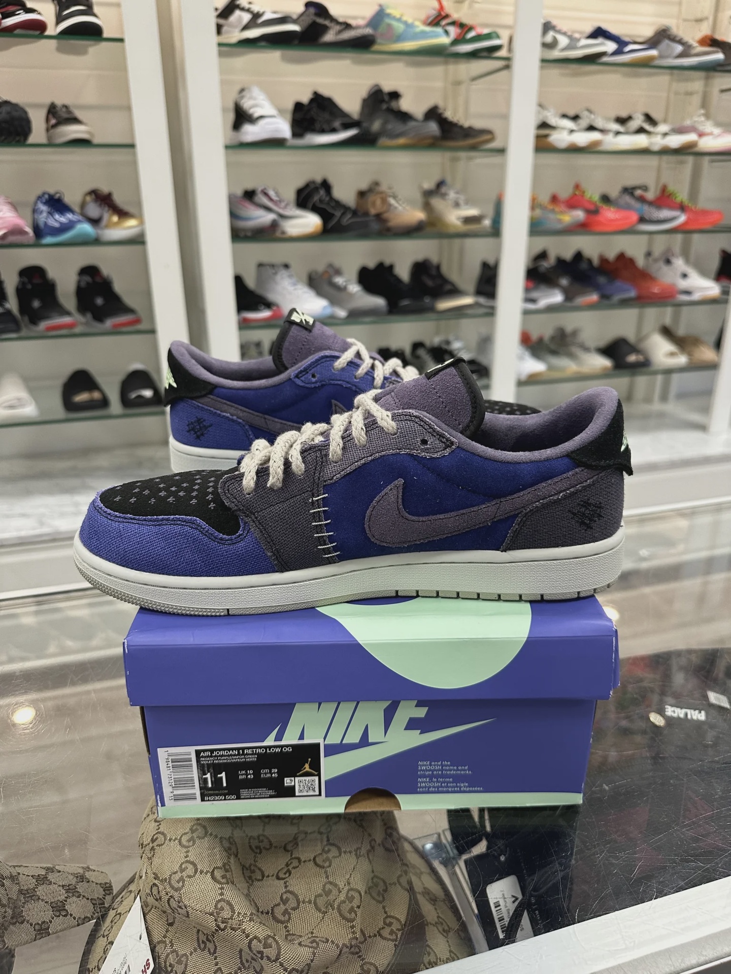 Air Jordan 1 Retro Low Original Zion Williamson Voodoo Alternate • Pre-Owned [1237] - photo 2