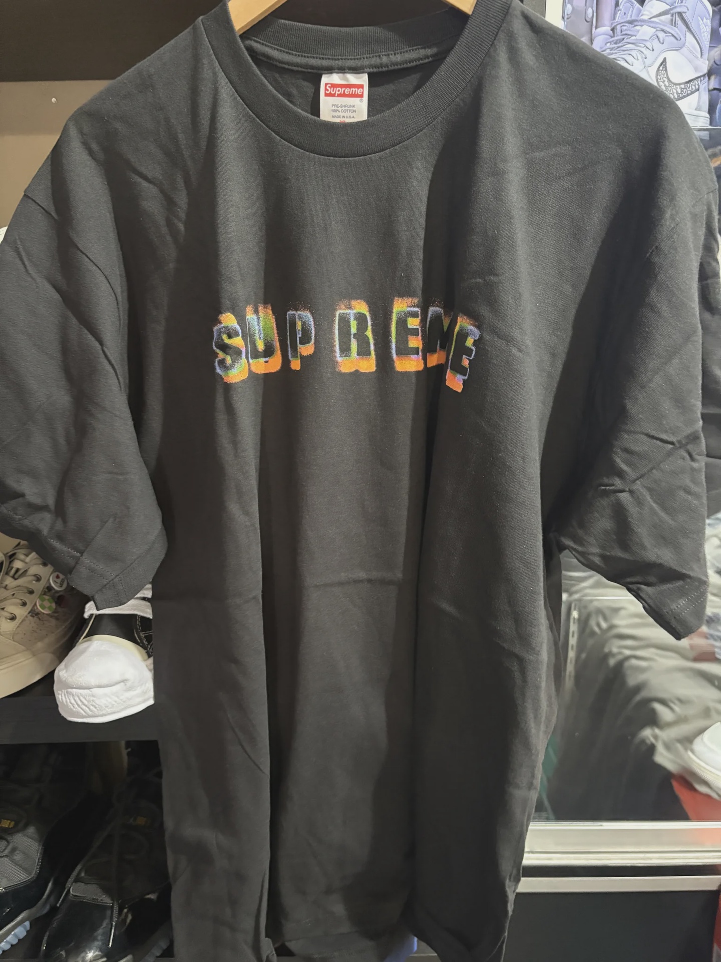 Supreme Supreme Black Tee - Size XL
