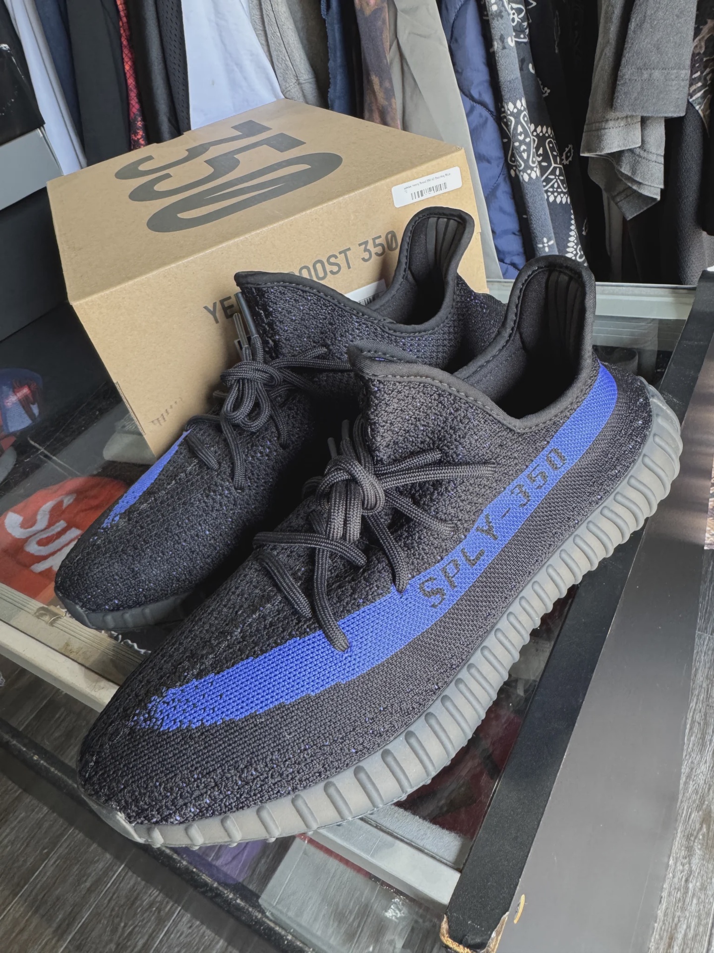Adidas adidas Yeezy Boost 350 V2 Dazzling Blue - Size US M 12