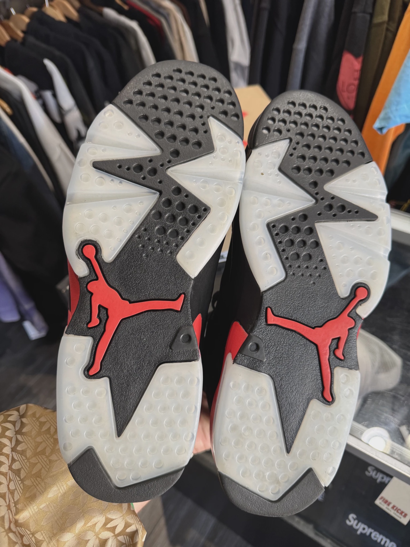 Air Jordan 6 Retro Infrared Salesman • Pre-Owned [7381] 4