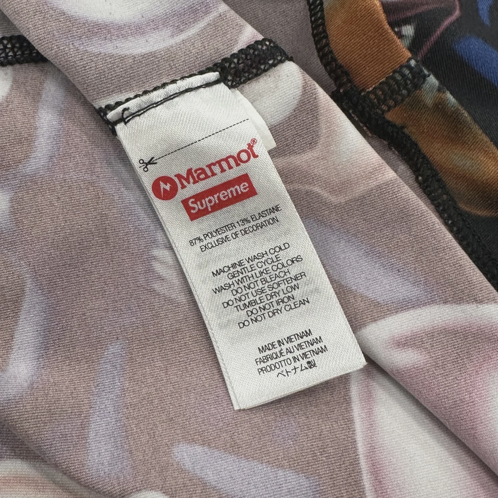 Supreme x Marmot Base Layer Long-Sleeve Top "Skull Pile" • Brand New [5727] - photo 3