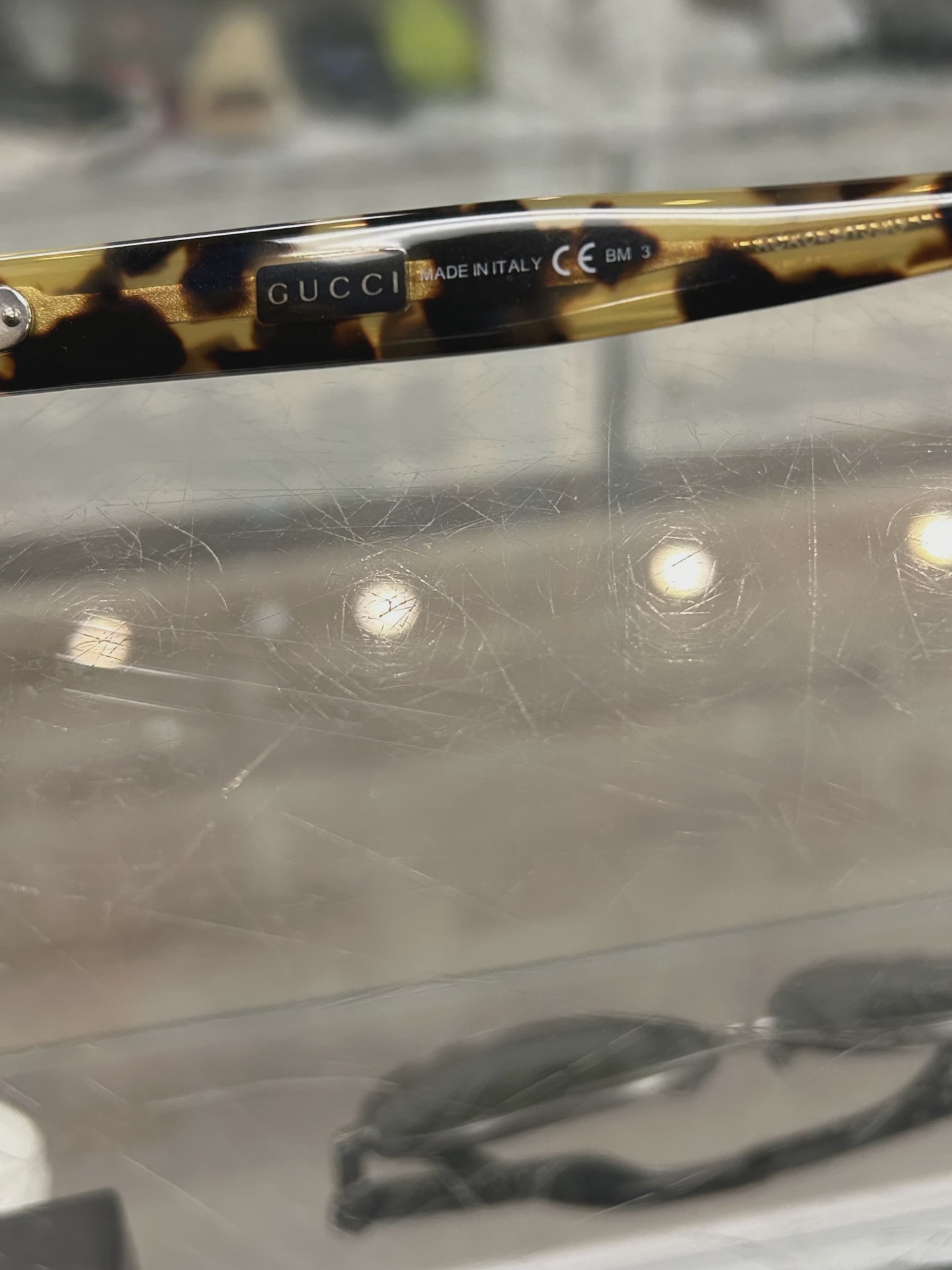 Gucci Carmel Camo Sunglasses • Pre-Owned [4827] 6