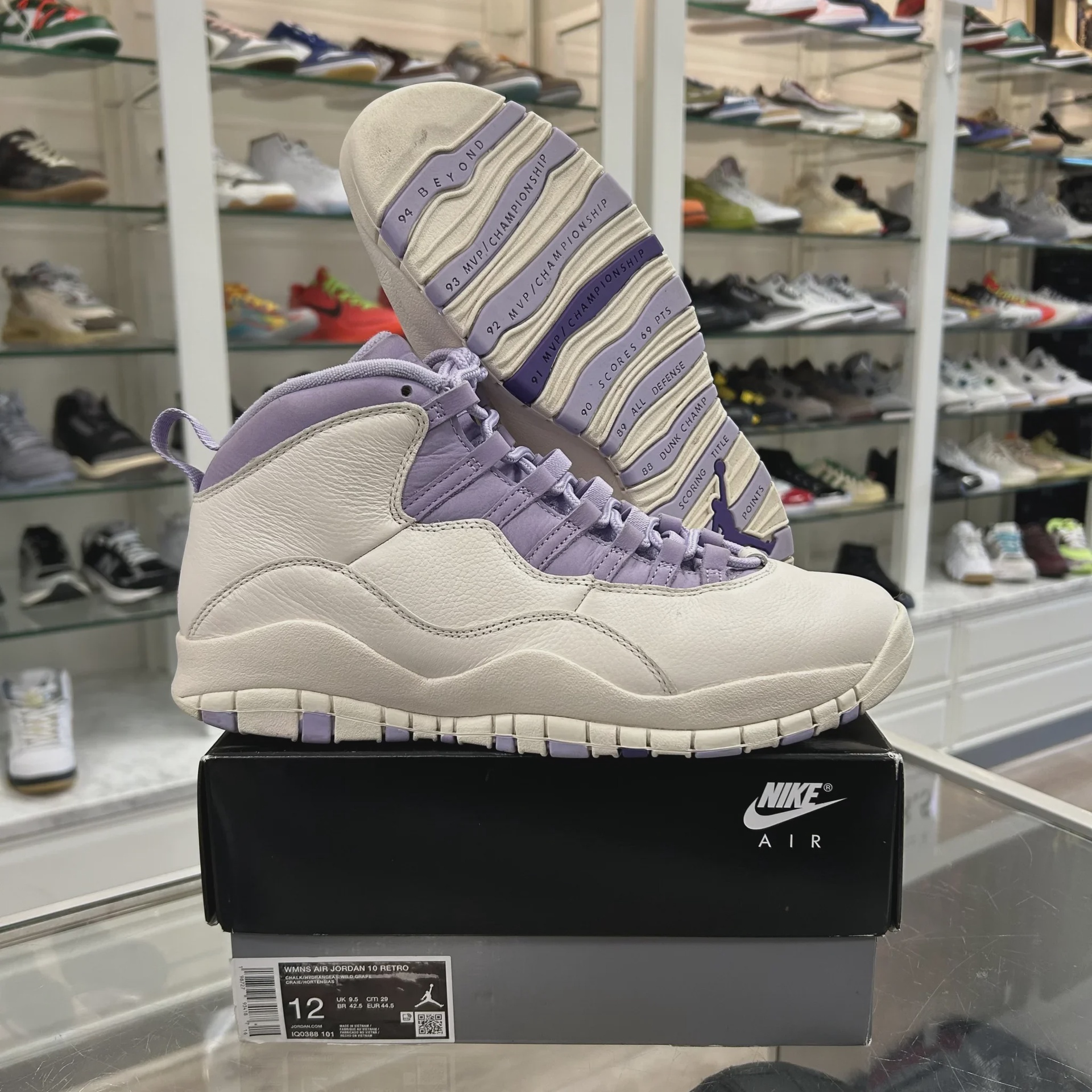 Jordan 10 Retro  Hydrangeas (W) • Pre-Owned [4479] - photo 1