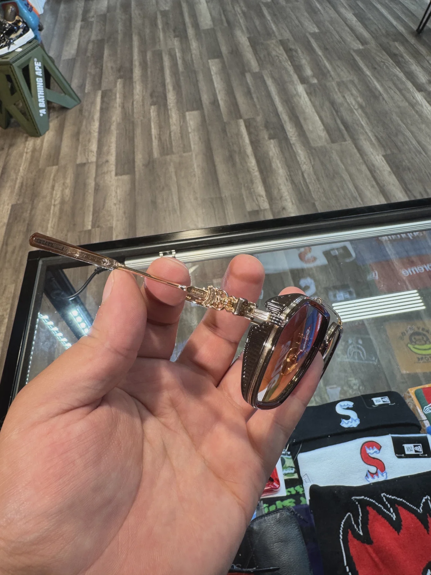 Chrome Hearts Chrome Hearts Hotation Glasses - Size One Size