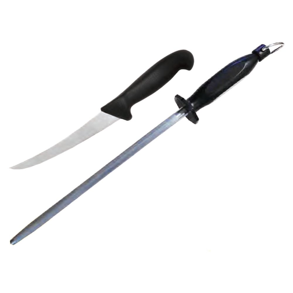 Knifekut 9015 Boning Knife 15cm with Butchers Steel 30cm