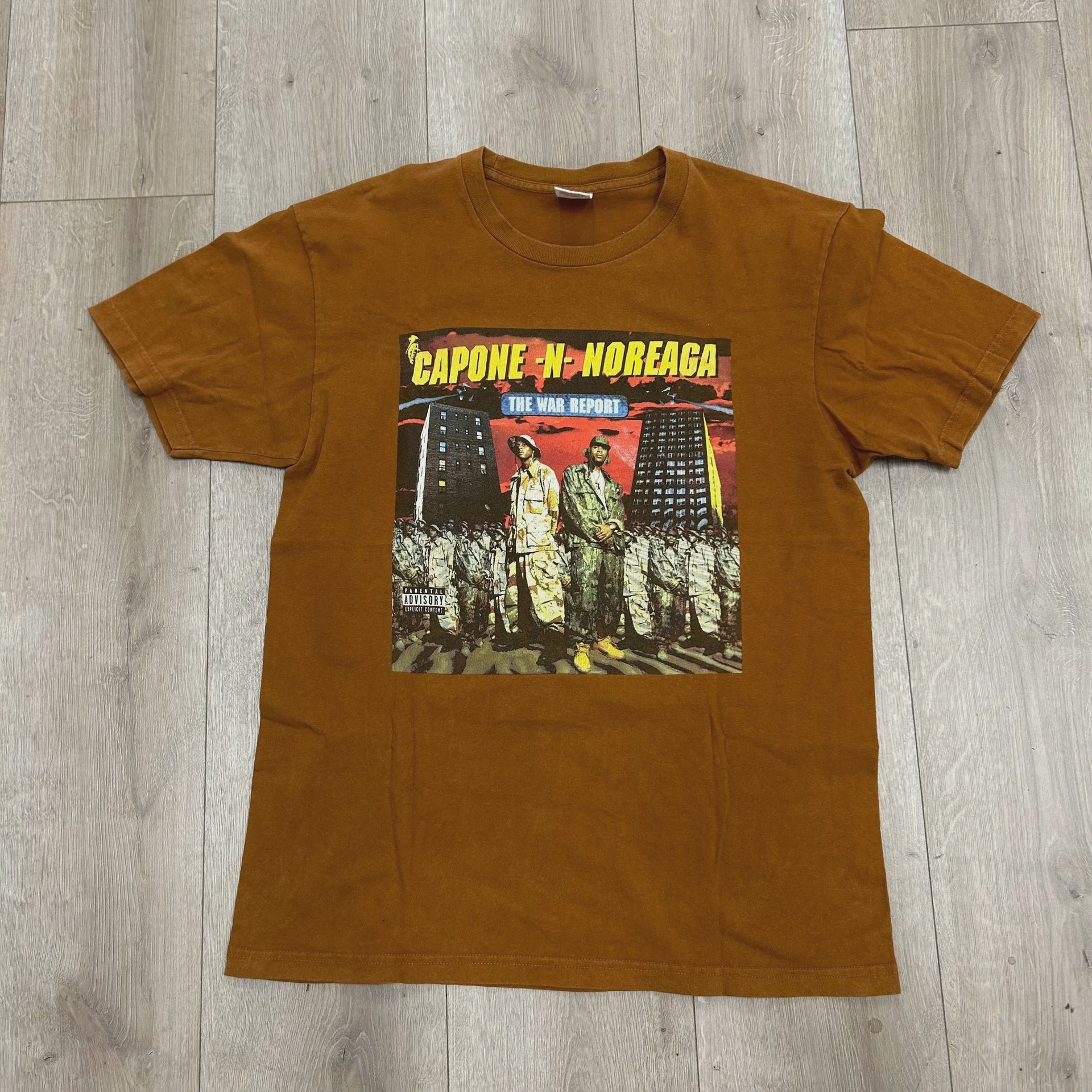 Supreme Supreme x Capone-N-Noreaga "The War Report" Tee - Size L