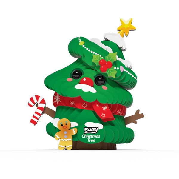 Eugy - Christmas 3D Cardboard Model Kit