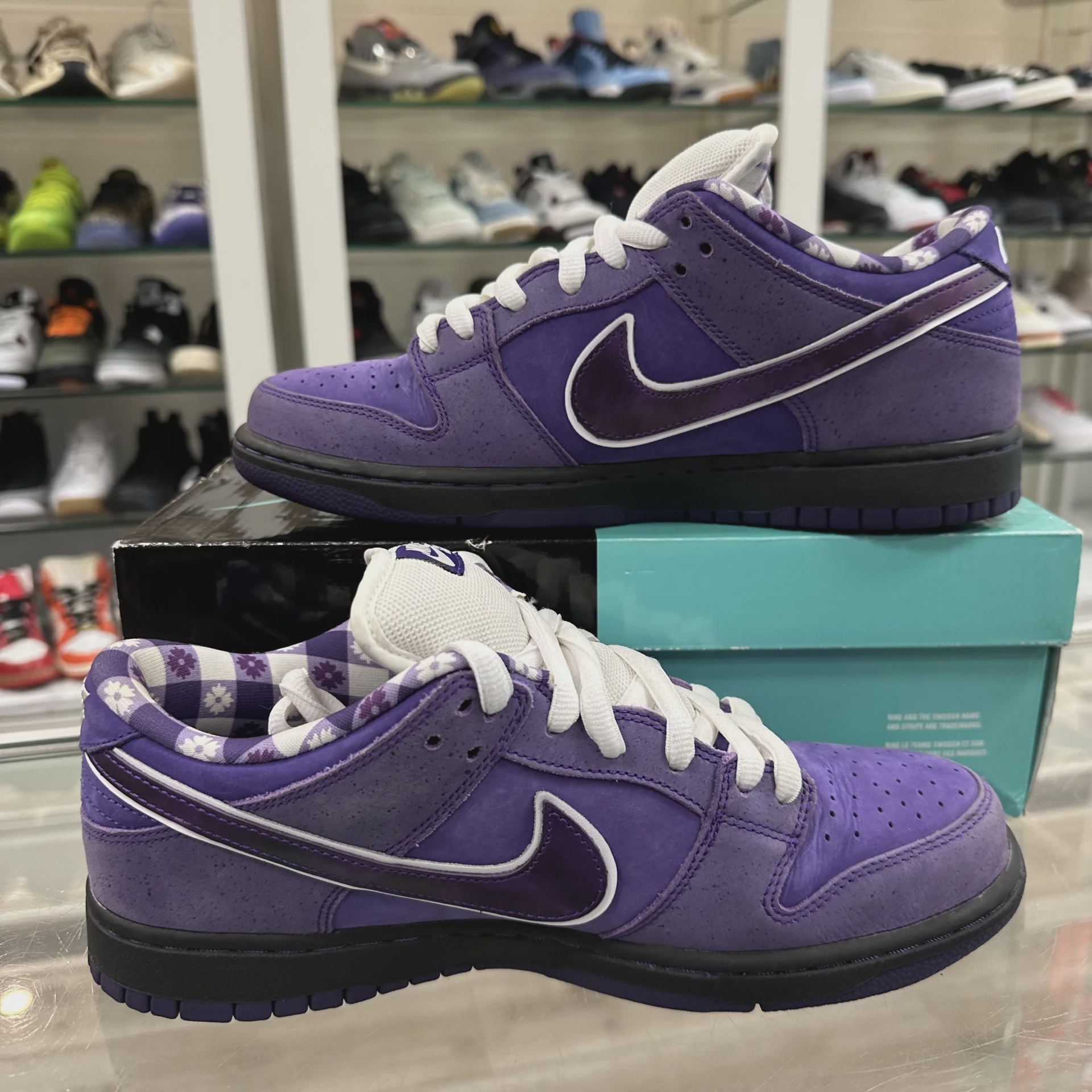 Nike SB Dunk Low Concepts Purple Lobster • Pre-Owned [5445] - photo 9