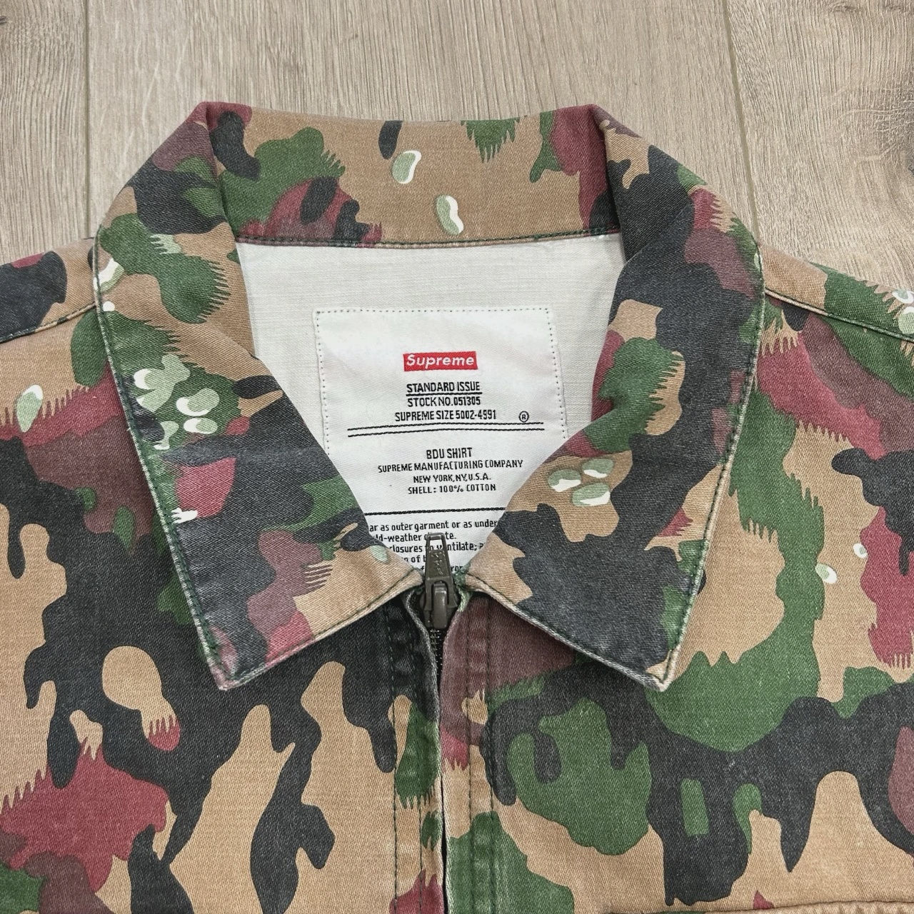 Supreme 2017 BDU Shirt Denim Jacket • Pre-Owned [0935] 2