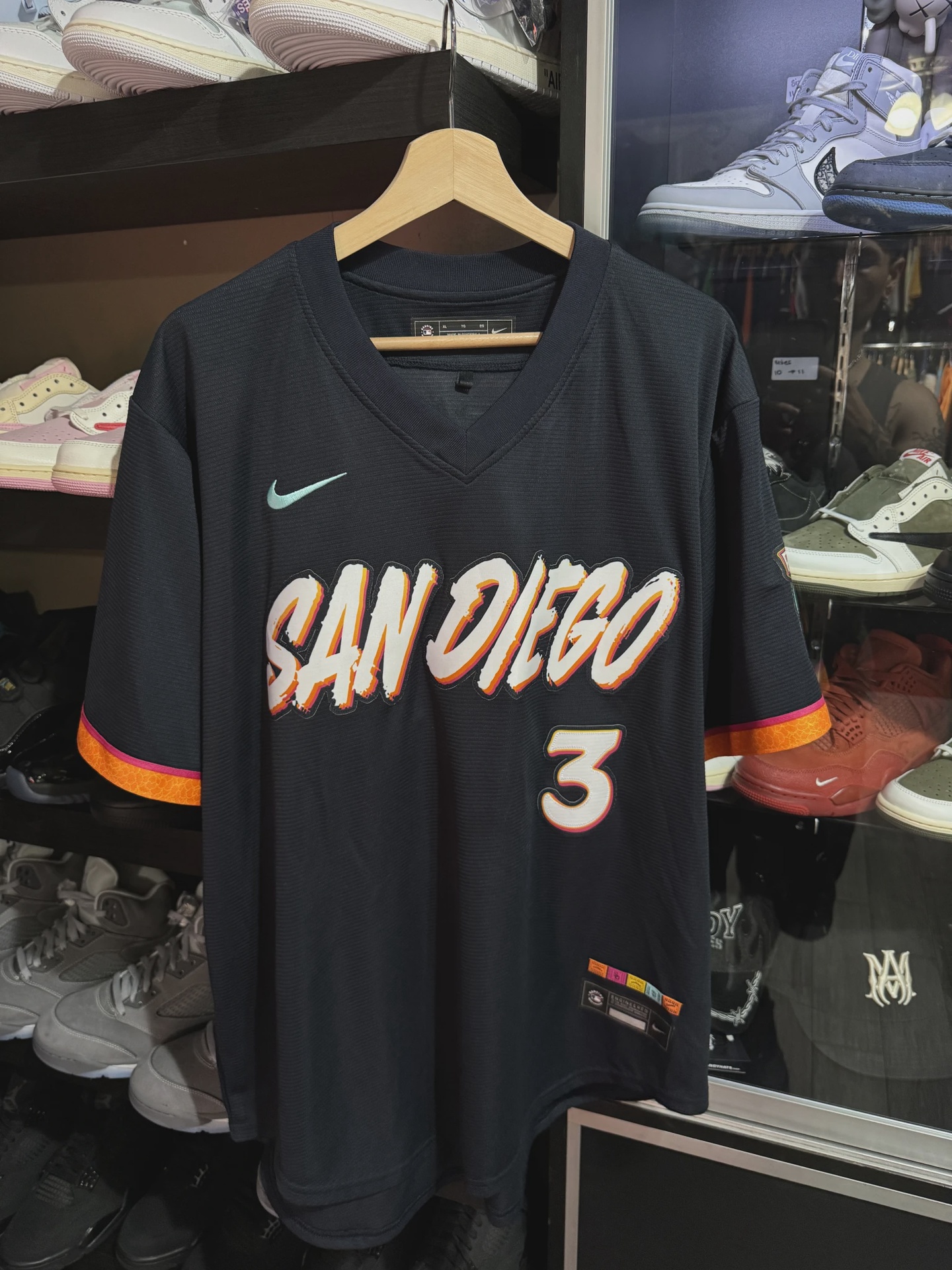 San Diego Padres Connect Jersey Merrill XL • Pre-Owned [9200]