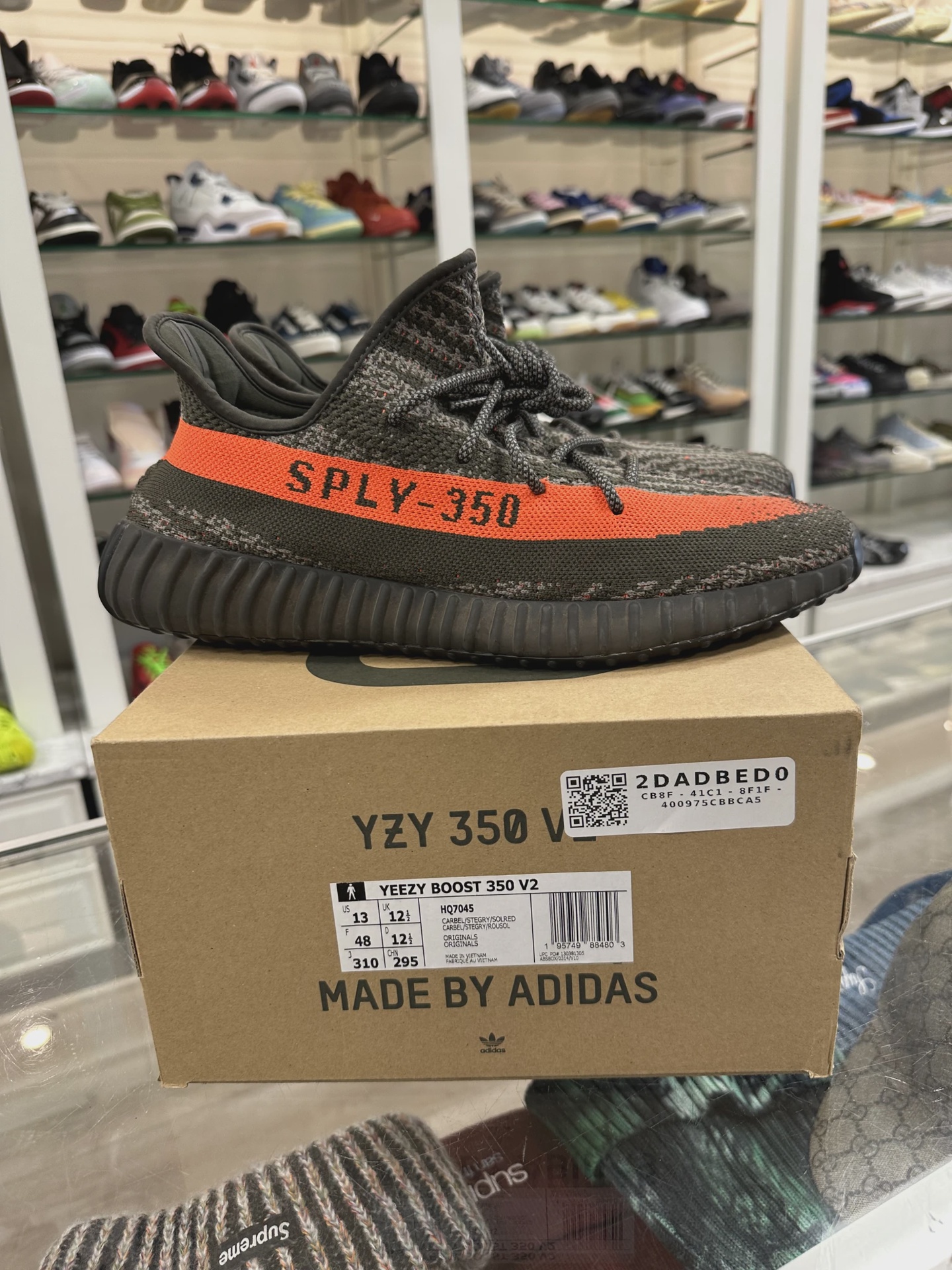 adidas Yeezy Boost 350 V2 Carbon Beluga • Pre-Owned [0841] 5