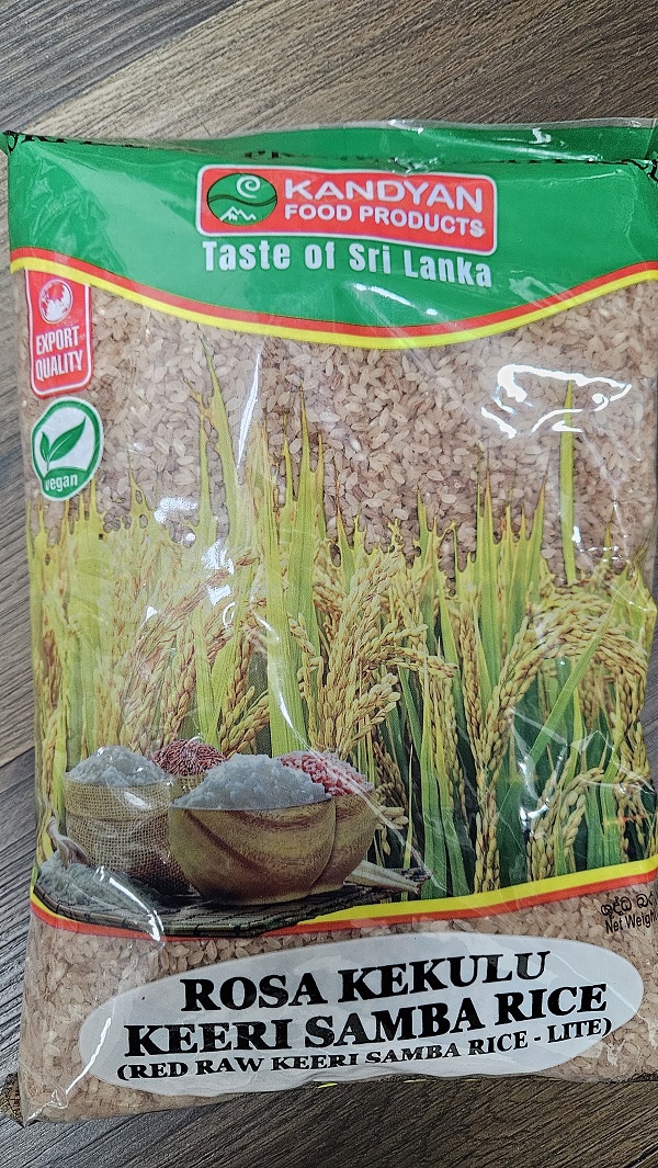 Kandiyan Rosa Kekulu Keeri Rice 5kg