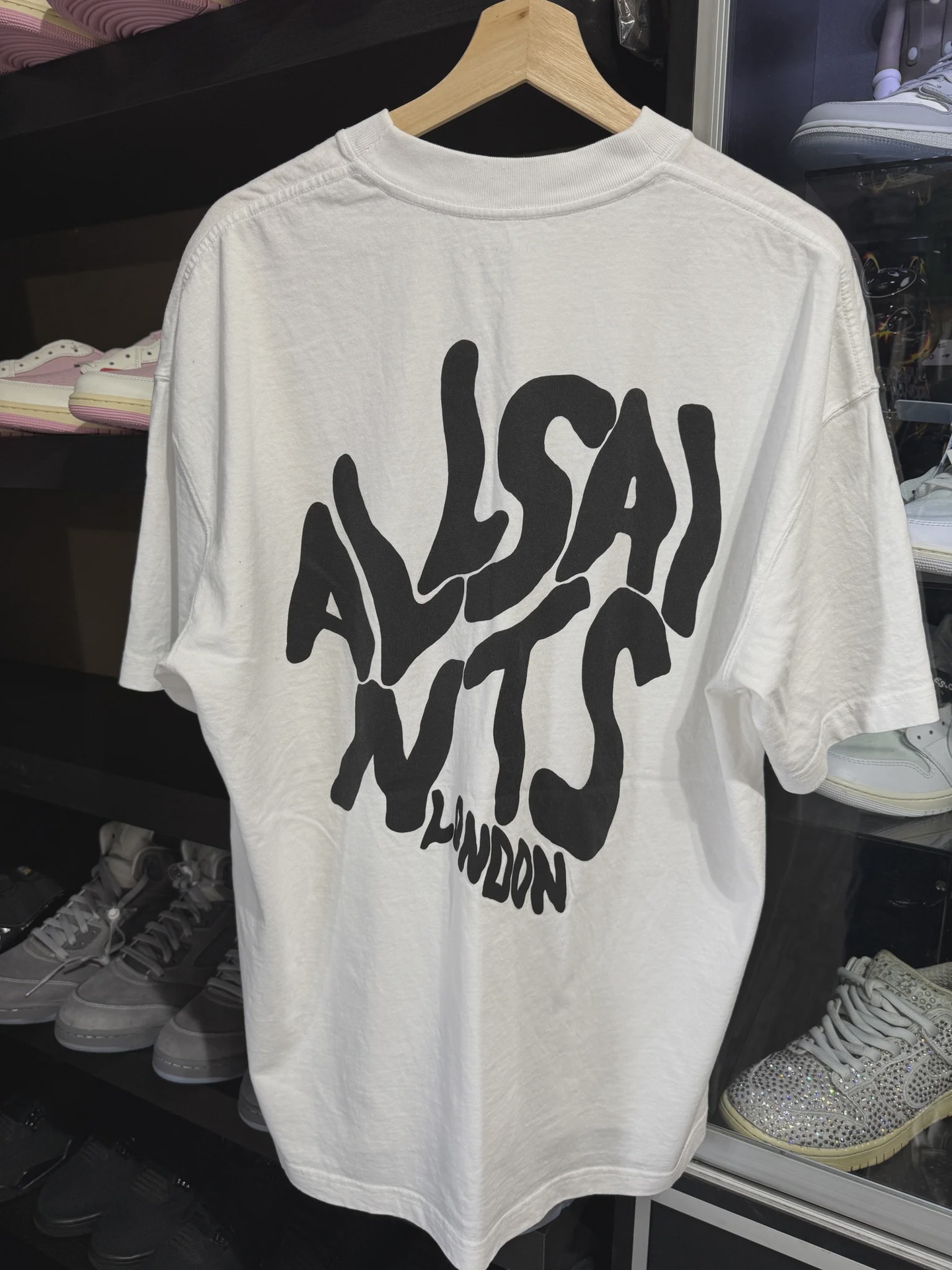 All Saints White tee M • Pre-Owned [5378] - photo 2