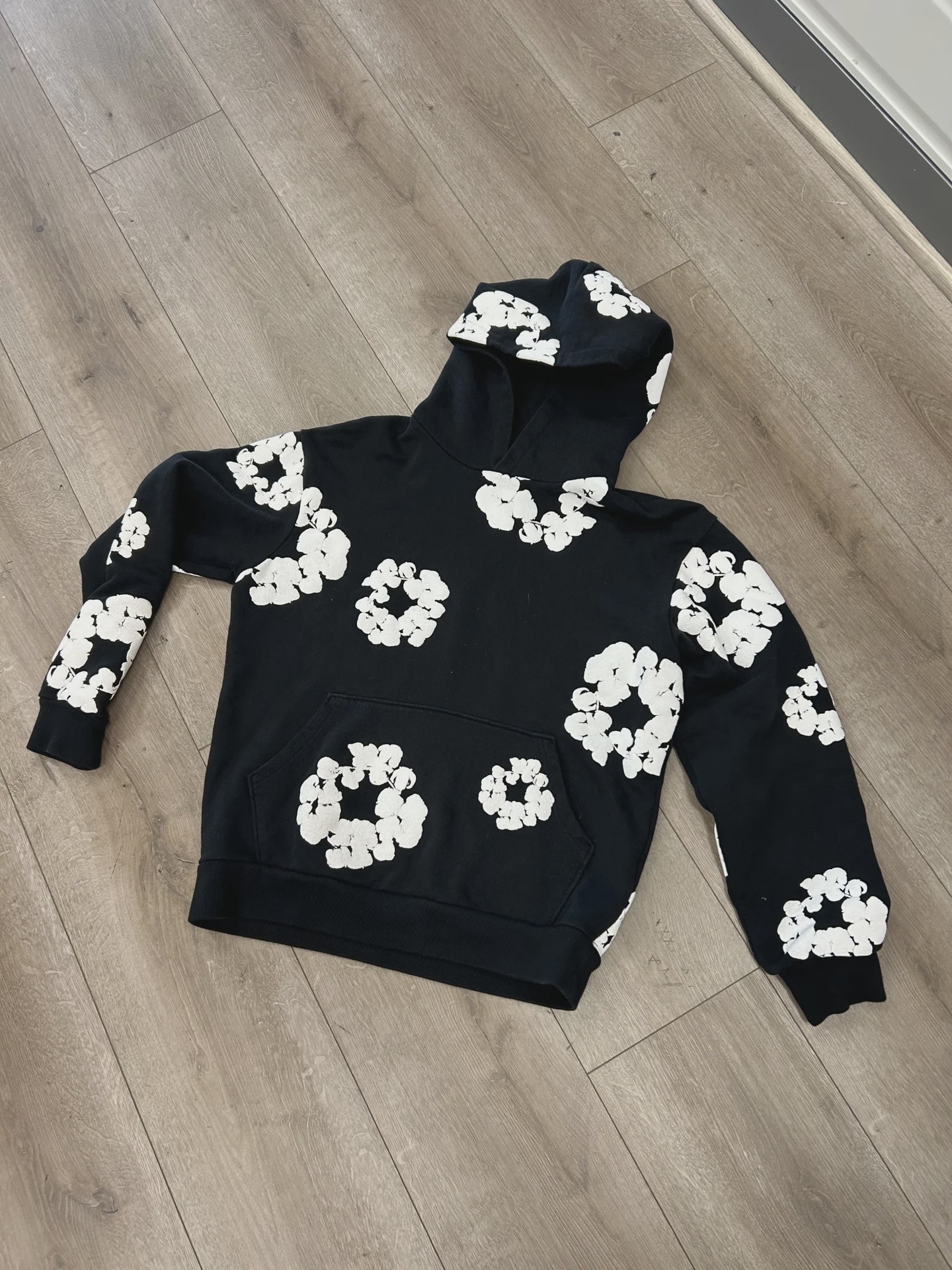Denim Tears Denim Tears Black Hoodie - Size S
