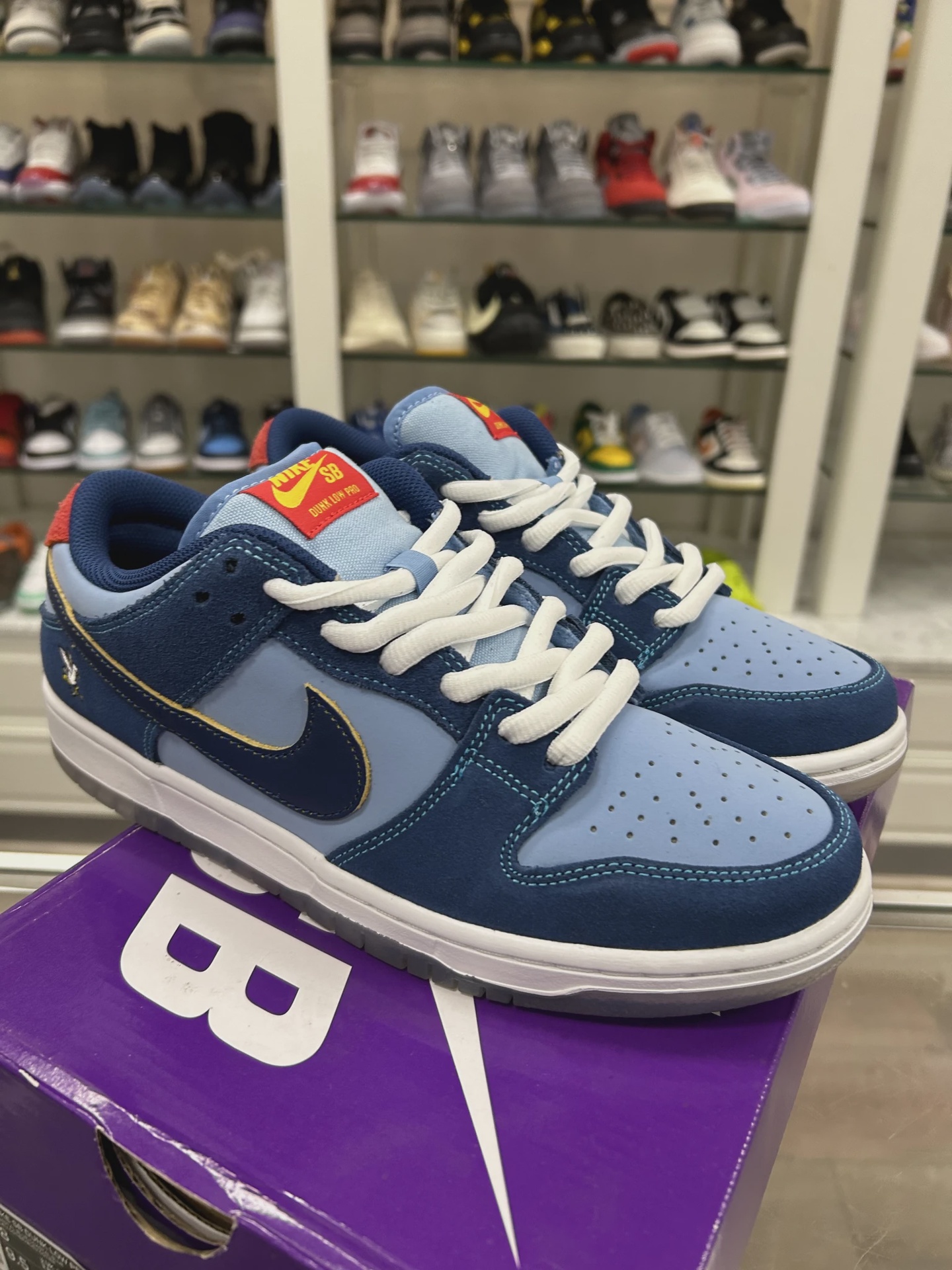 Nike SB Dunk Low Pro Why So Sad? • Pre-Owned [8121] 7