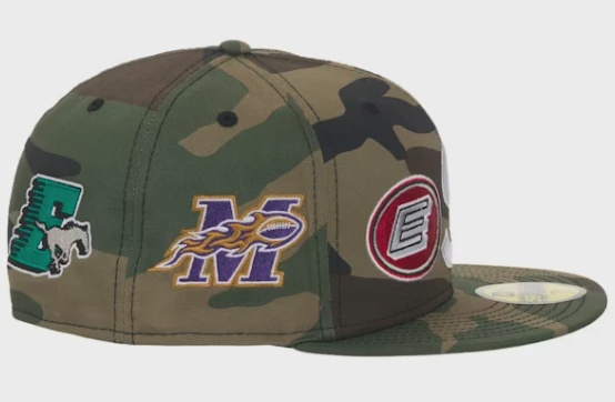 Supreme Mascots S Logo New Era 59Fifty Fitted Cap Woodland Camo • Brand New [2922] 2