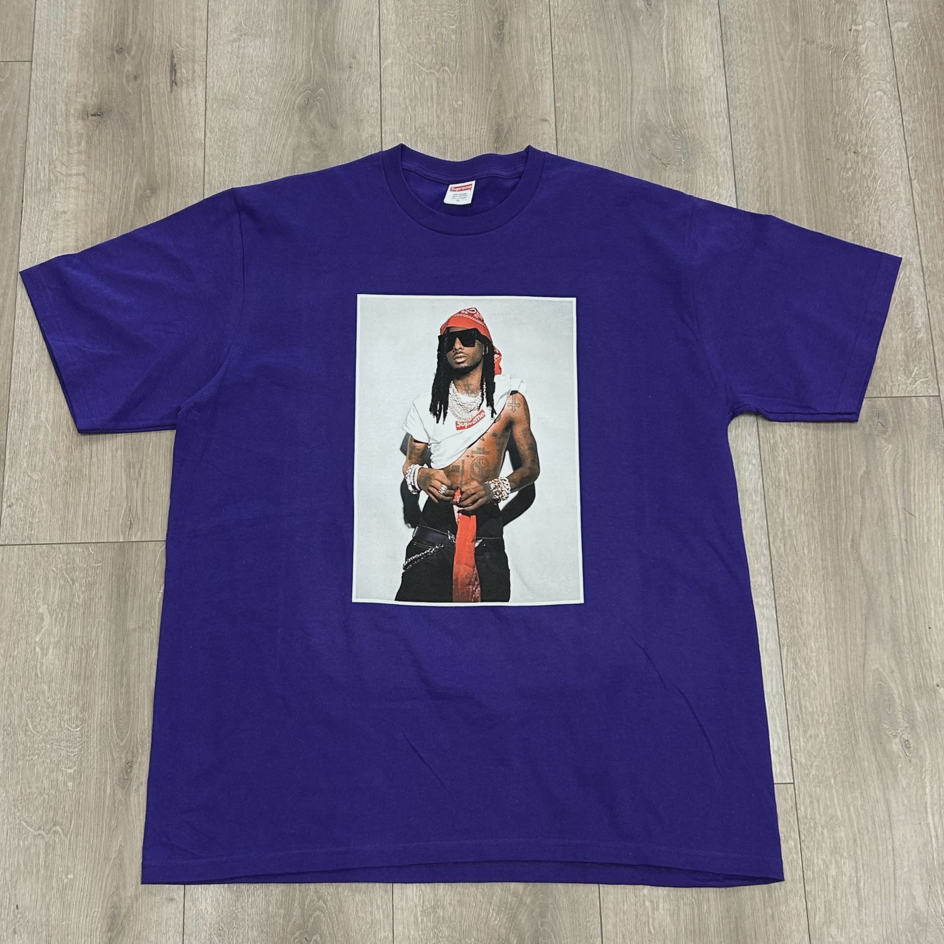 Supreme SS25 Supreme Playboi Carti Tee Purple - Size XL
