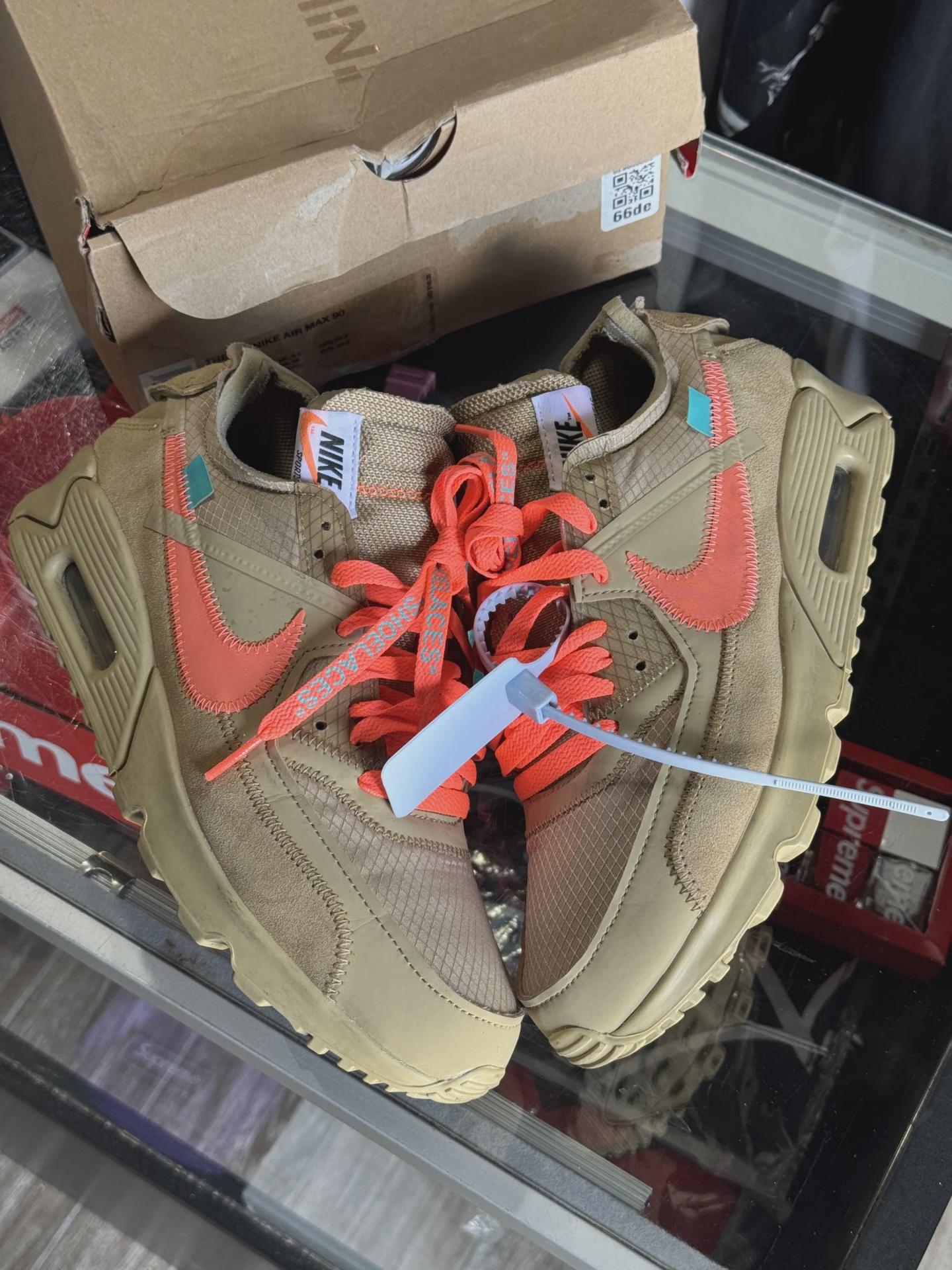 Nike Nike Air Max 90 Off-White Desert Ore - Size US M 7.5
