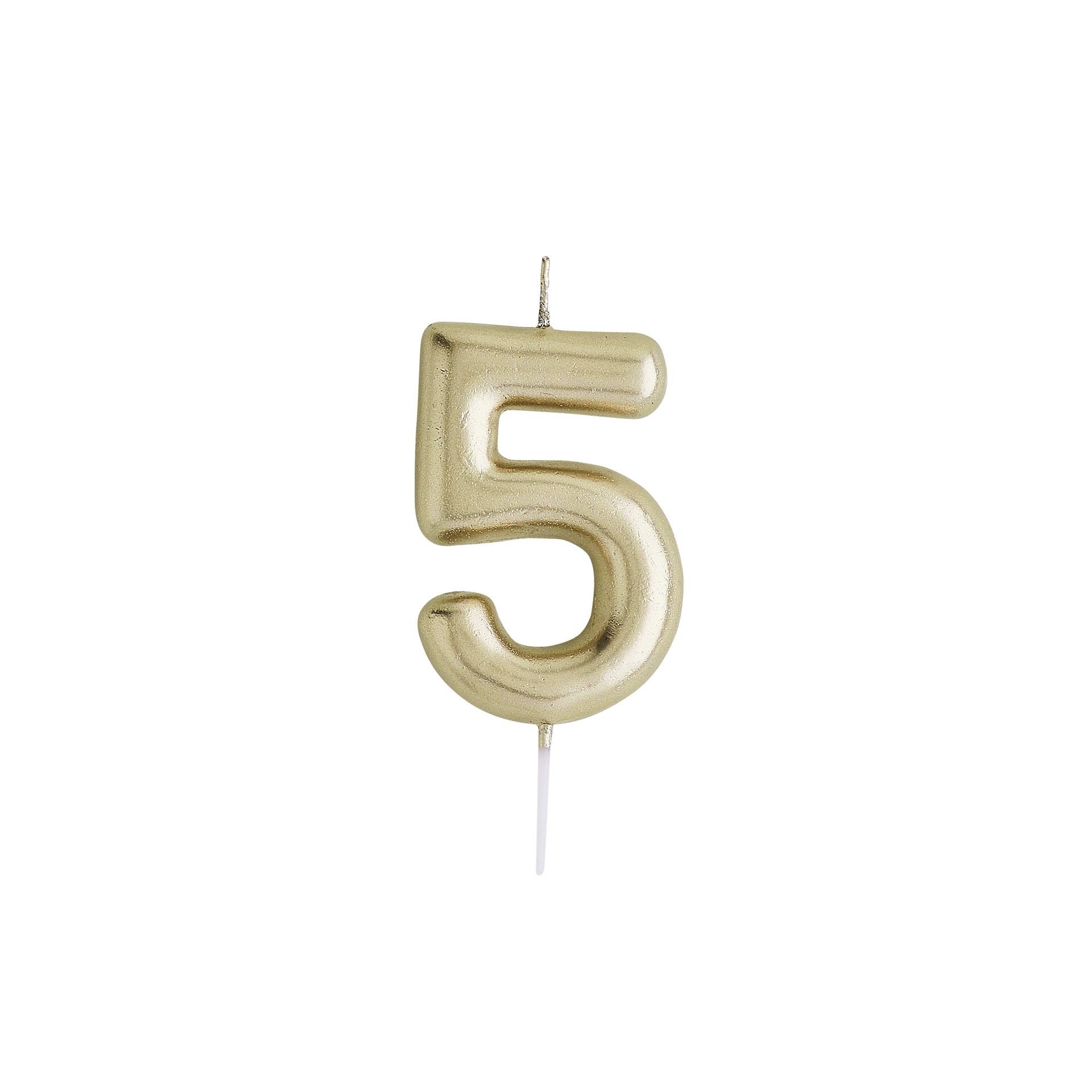 Hootyballoo - Gold Number Candle