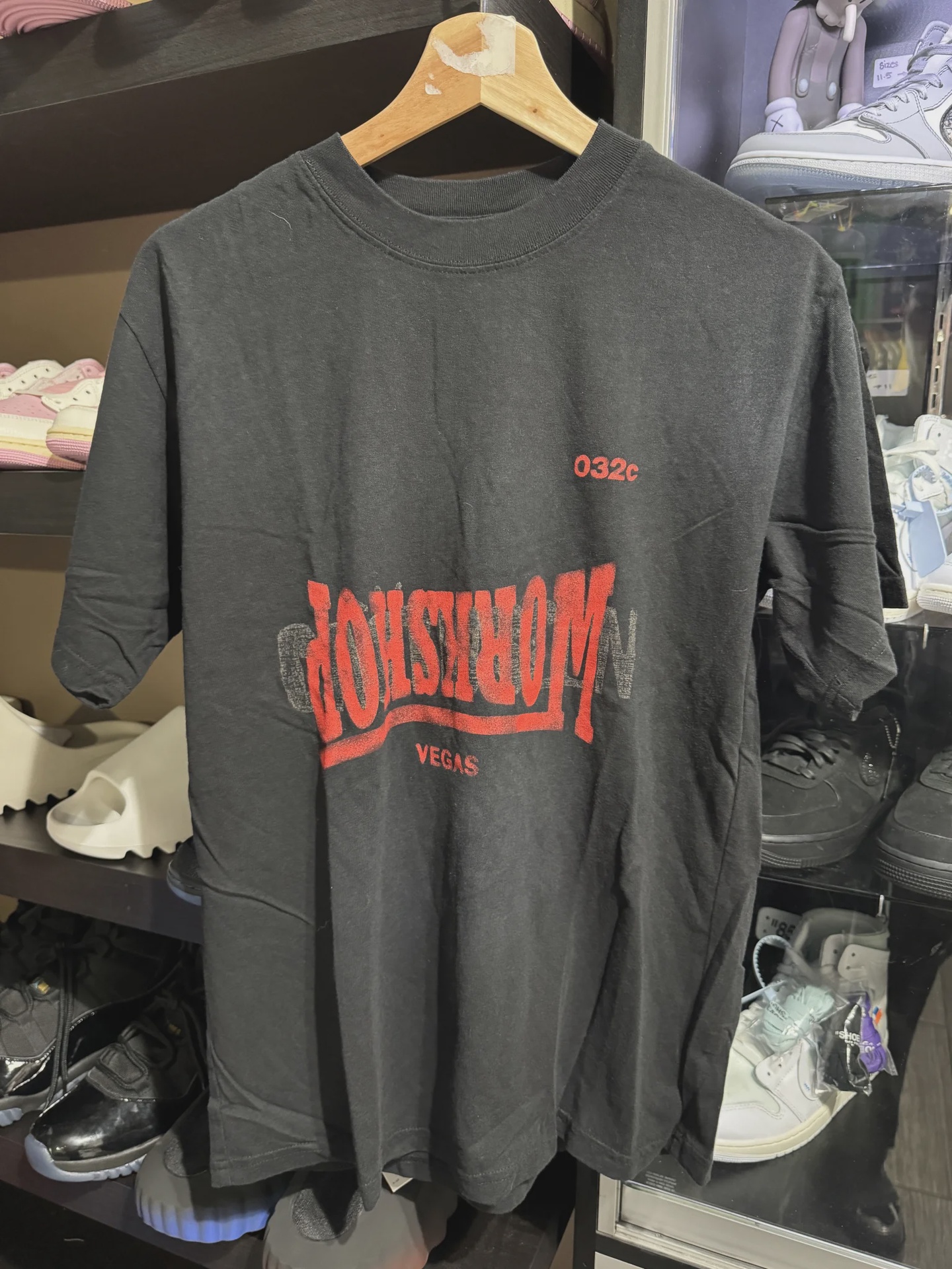Travis Scott Cactus Jack x 032c Workshop Tee Black M - Size M