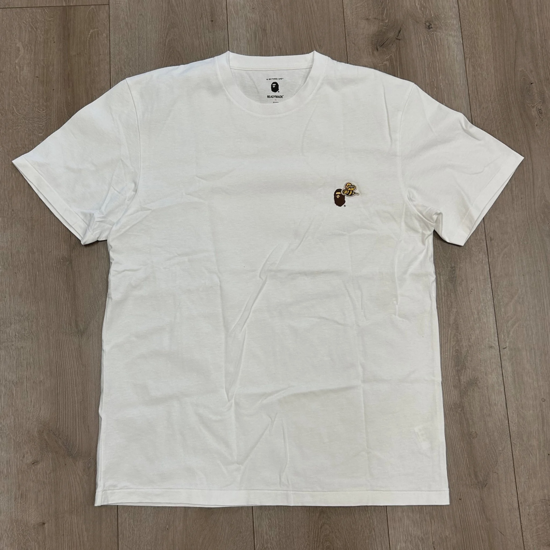 A Bathing Ape BAPE x READYMADE Ape Head & Bee T-Shirt - Size XL