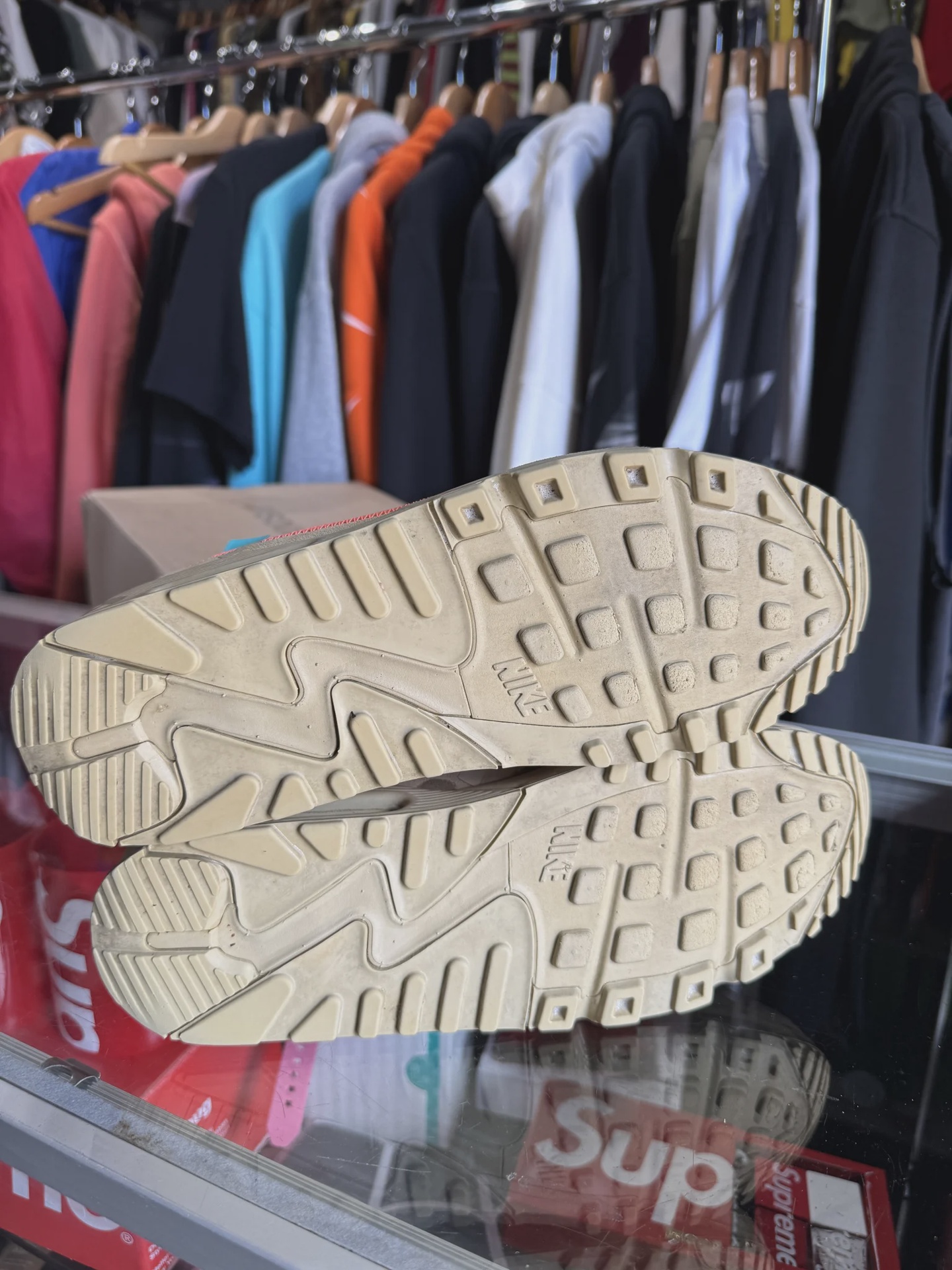 Nike Air Max 90 Off-White Desert Ore • Pre-Owned [3285] - photo 2
