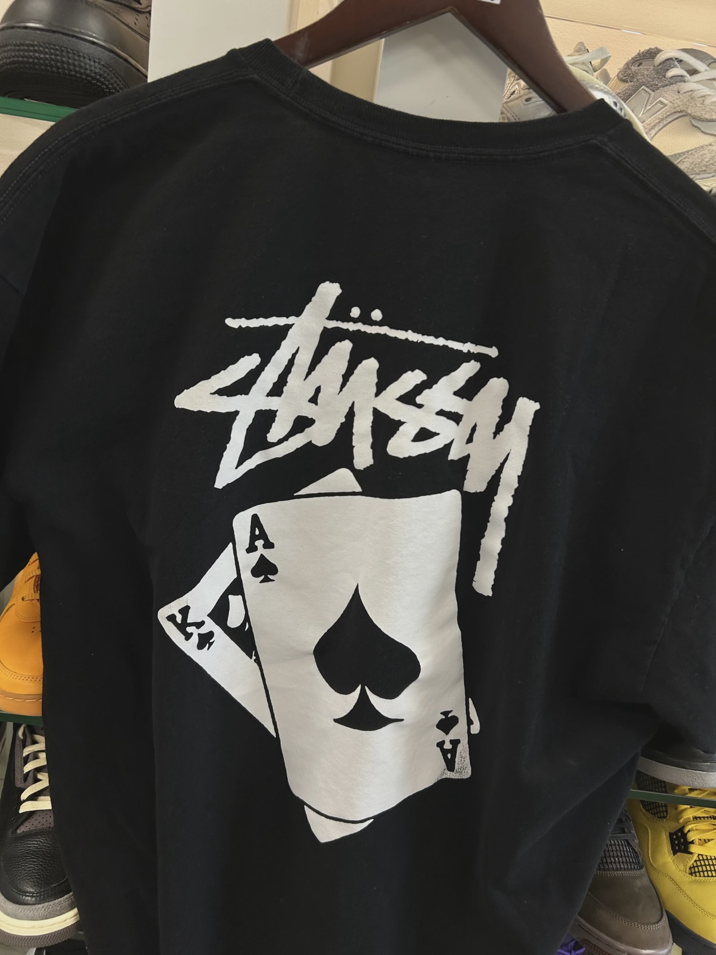Stussy Cards Tee Black • Pre-Owned [3335] 4