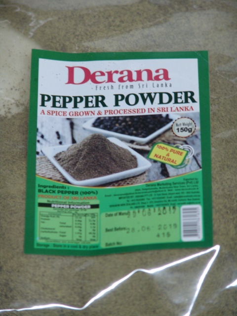 Derana Pepper Powder 150g