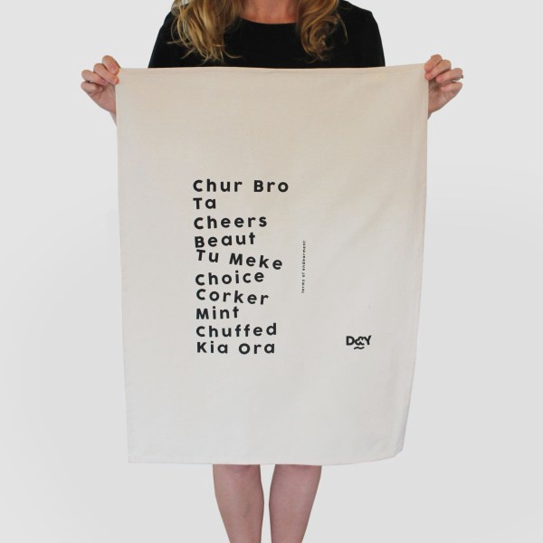 D&Y TEATOWEL - ENDEARMENT LINNEN