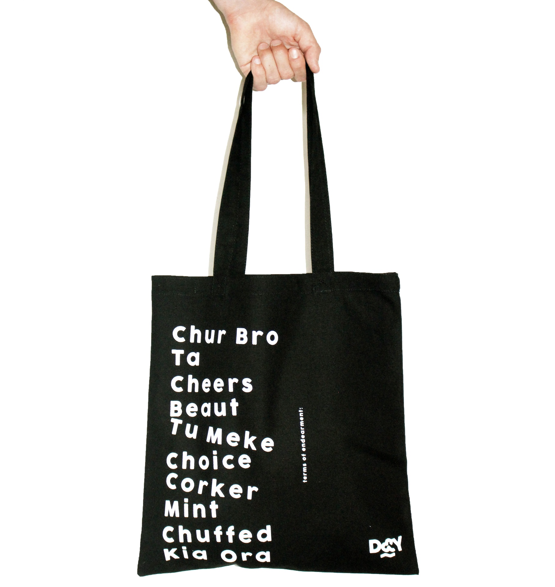 D&Y TOTE BAG  - ENDEARMENT BLACK
