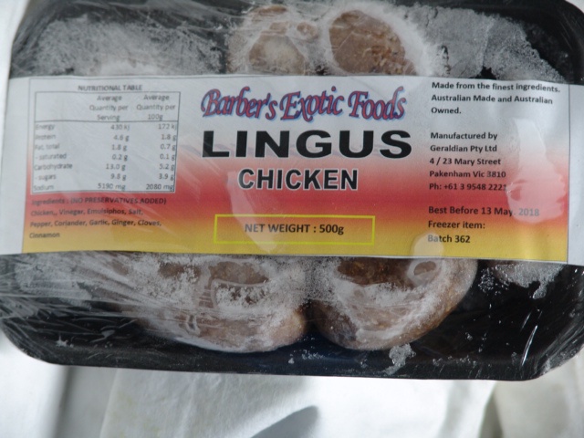 Red Pepper Lingus - Chicken 500g
