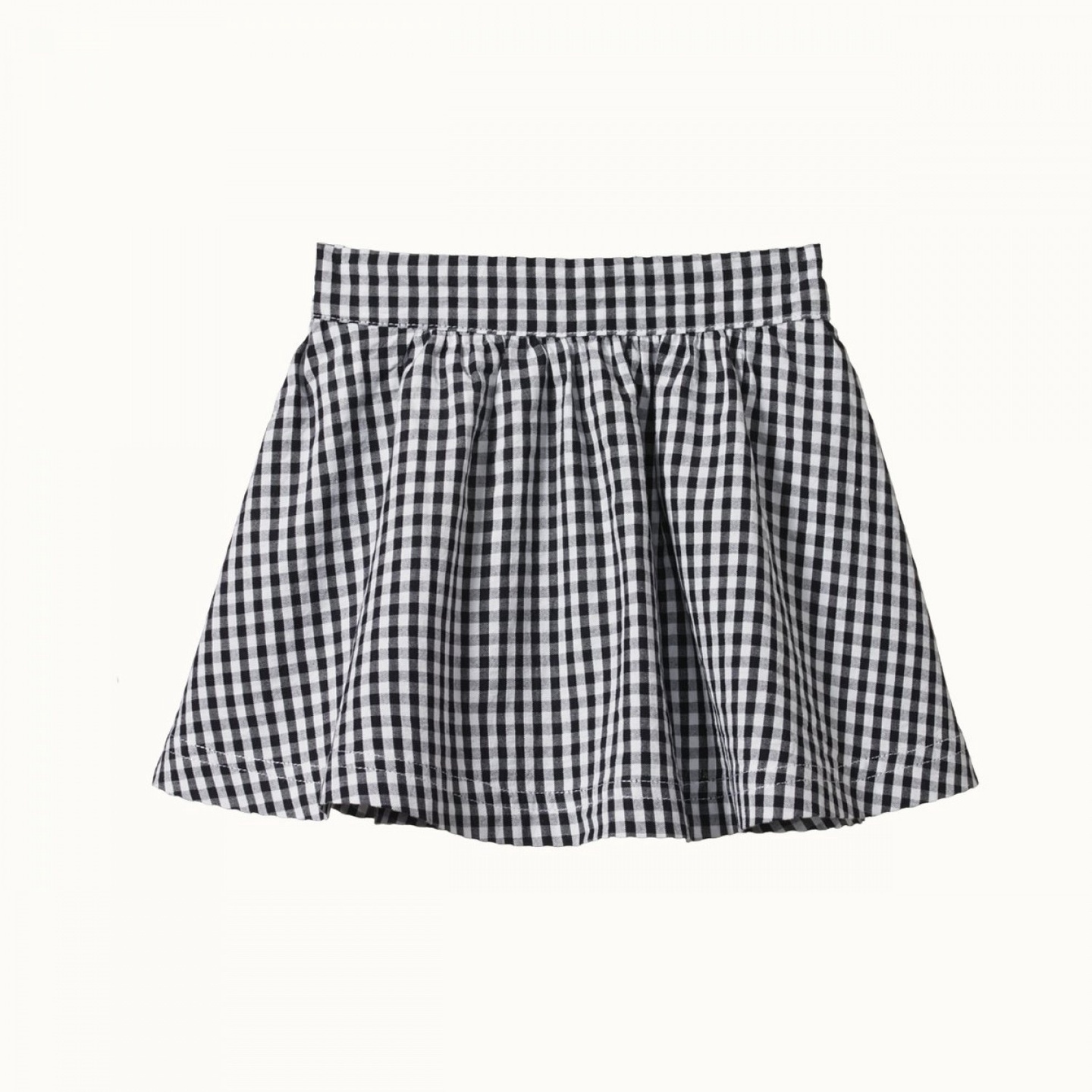 MILLIE SKIRT - NAVY CHECK