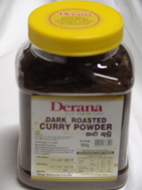 Derana Dark Roasted Curry Powder 450g (bott)
