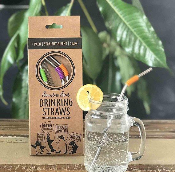 REUSABLE METAL STRAWS