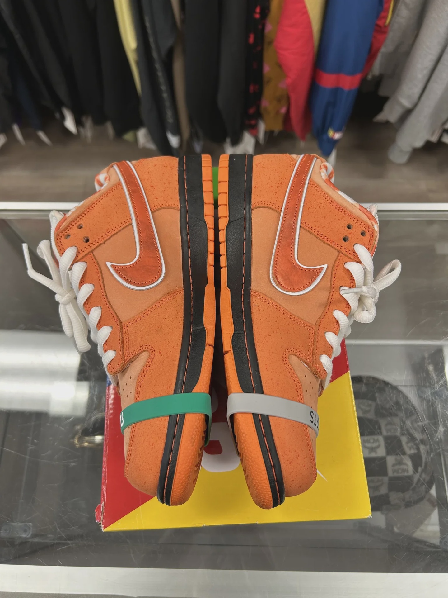 Nike SB Dunk Low Concepts Orange Lobster • Pre-Owned [6633] - photo 8