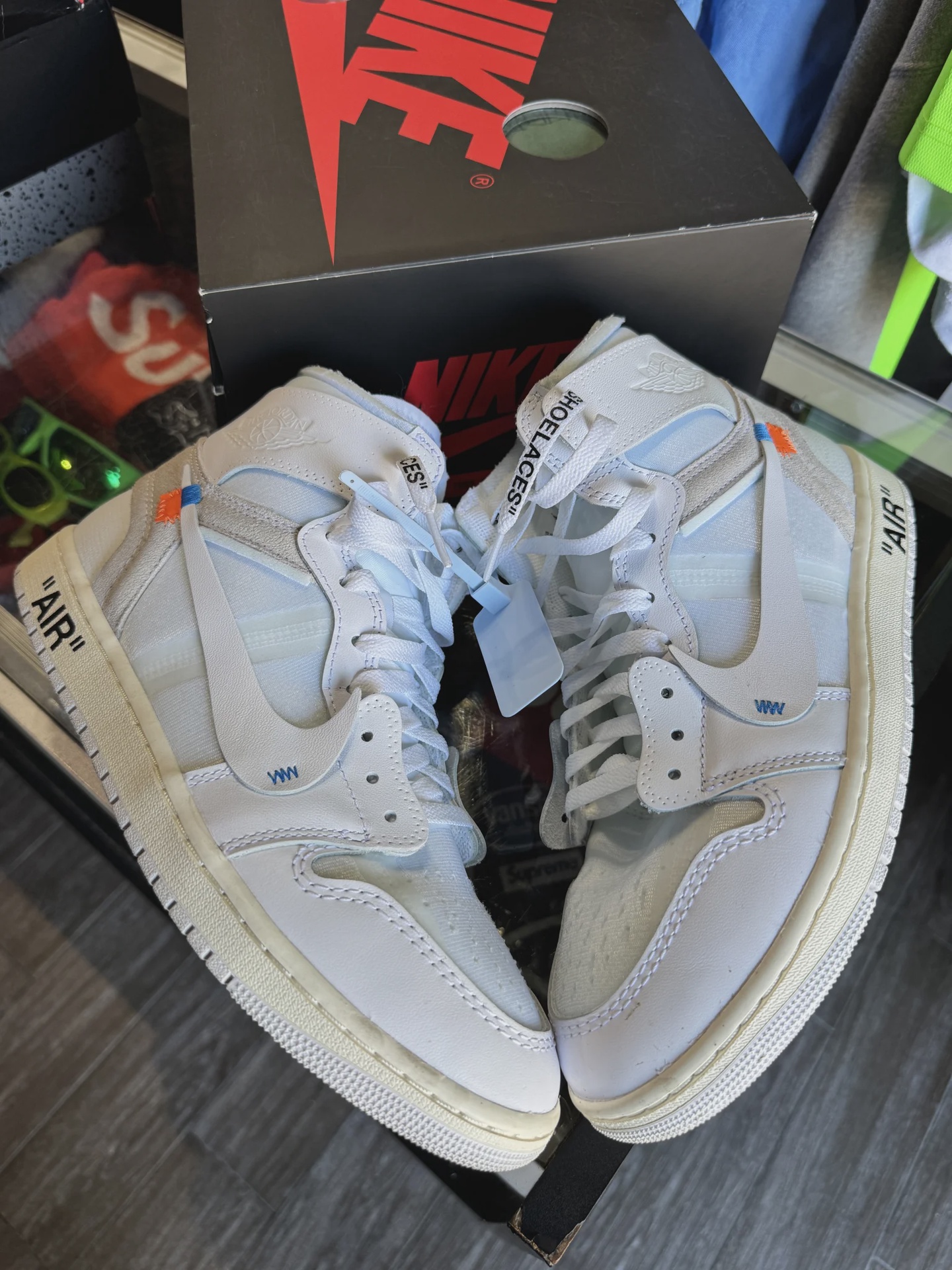 Jordan Air Jordan 1 Retro High Virgil Abloh Archive Alaska - Size US M 10