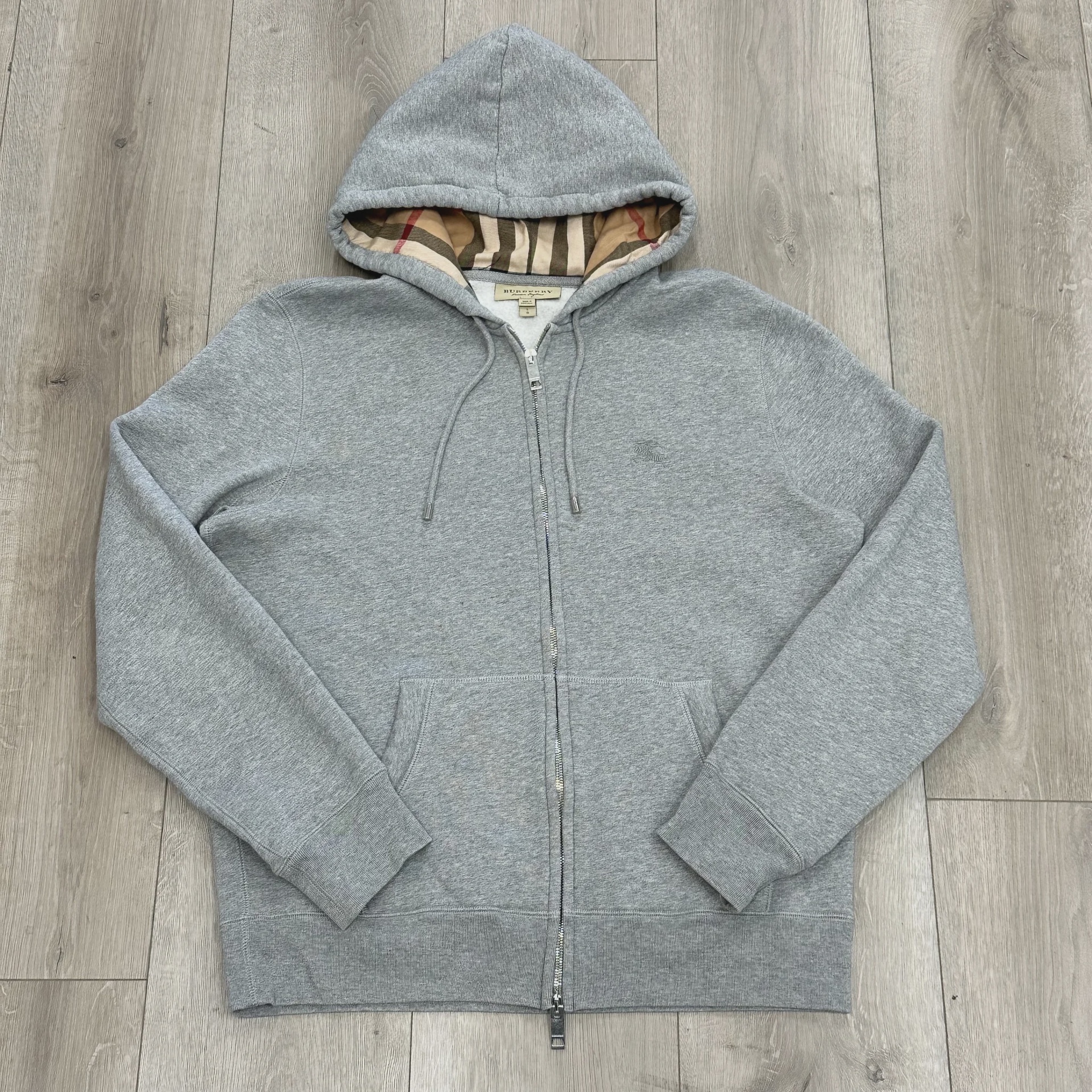 Burberry Burberry zip up hoodie Gray - Size L