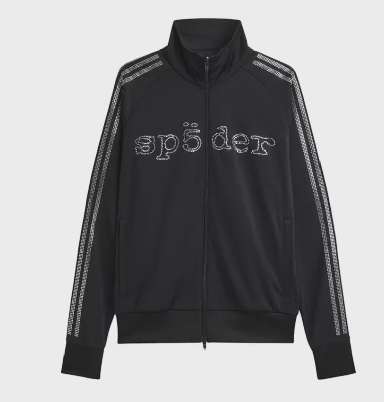 Sp5der adidas x Sp5der Rhinestone Track Top Black - Size L