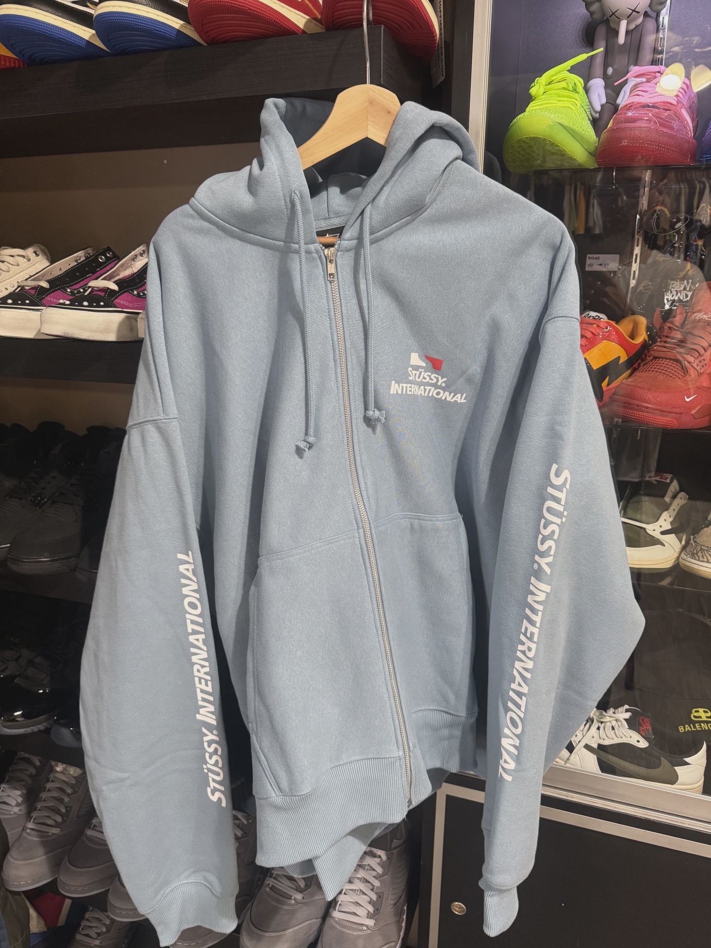 Stussy International Zip Up Hoodie  • Brand New [9763]