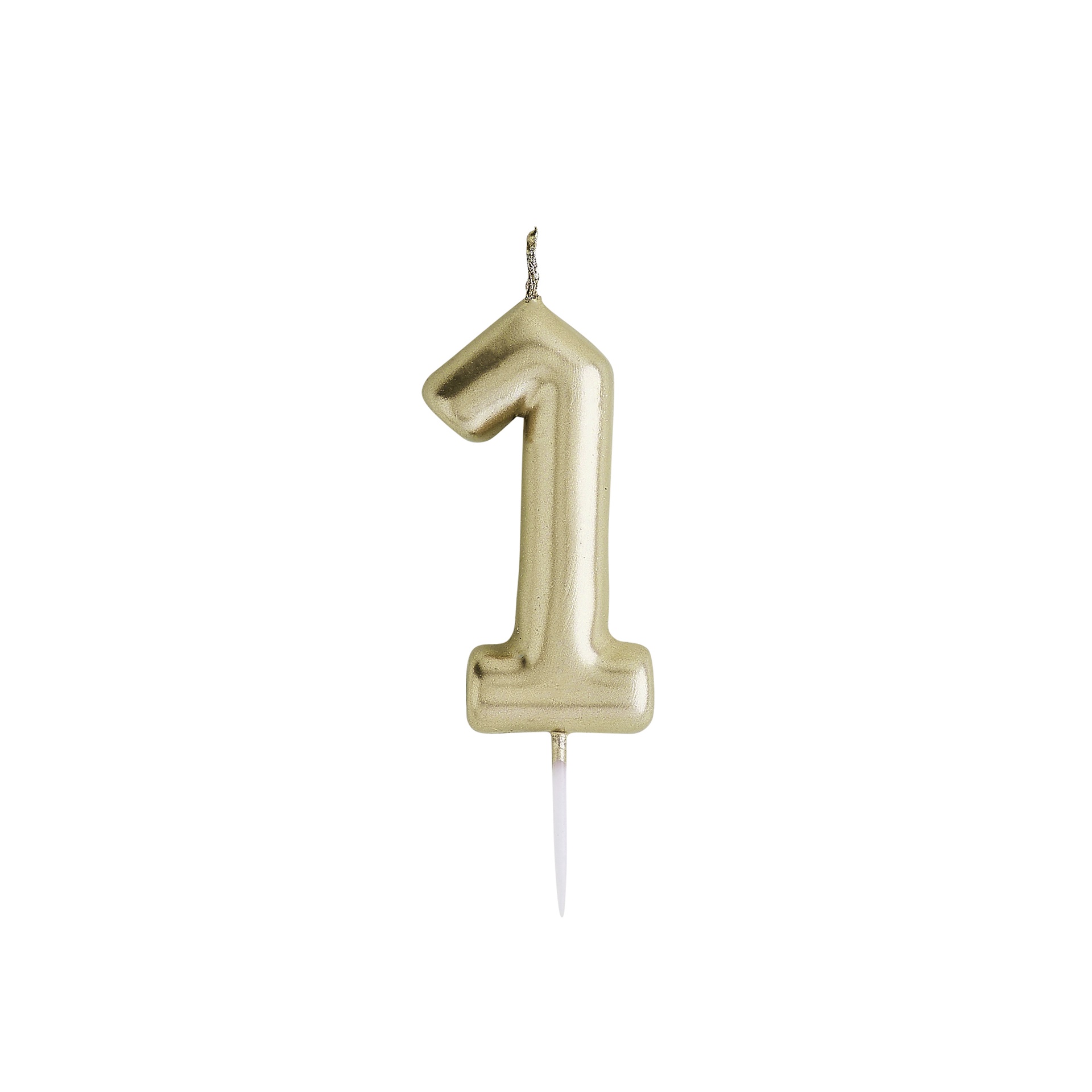 Hootyballoo - Gold Number Candle