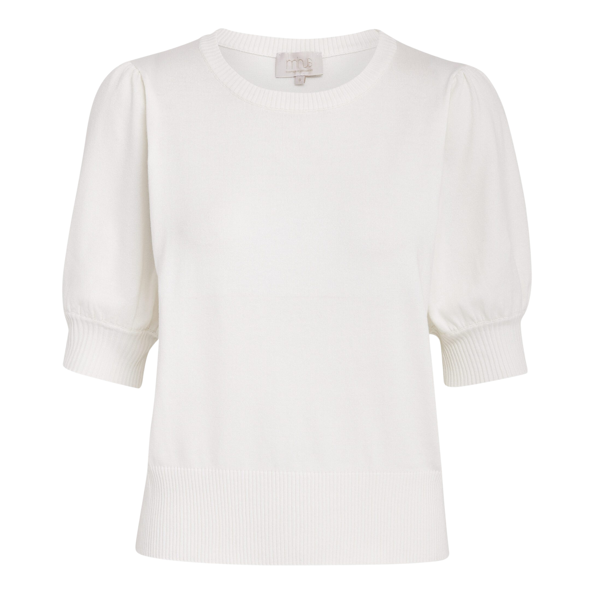 Liva Knit Tee · broken white — foto 1