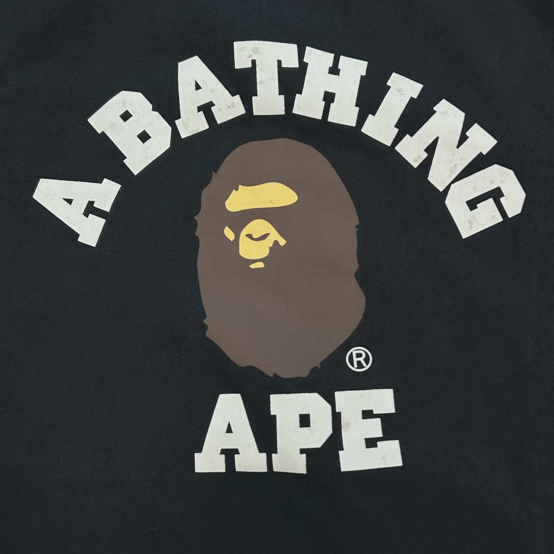 BAPE College Tee 'Black' • Pre-Owned [2902] - photo 6